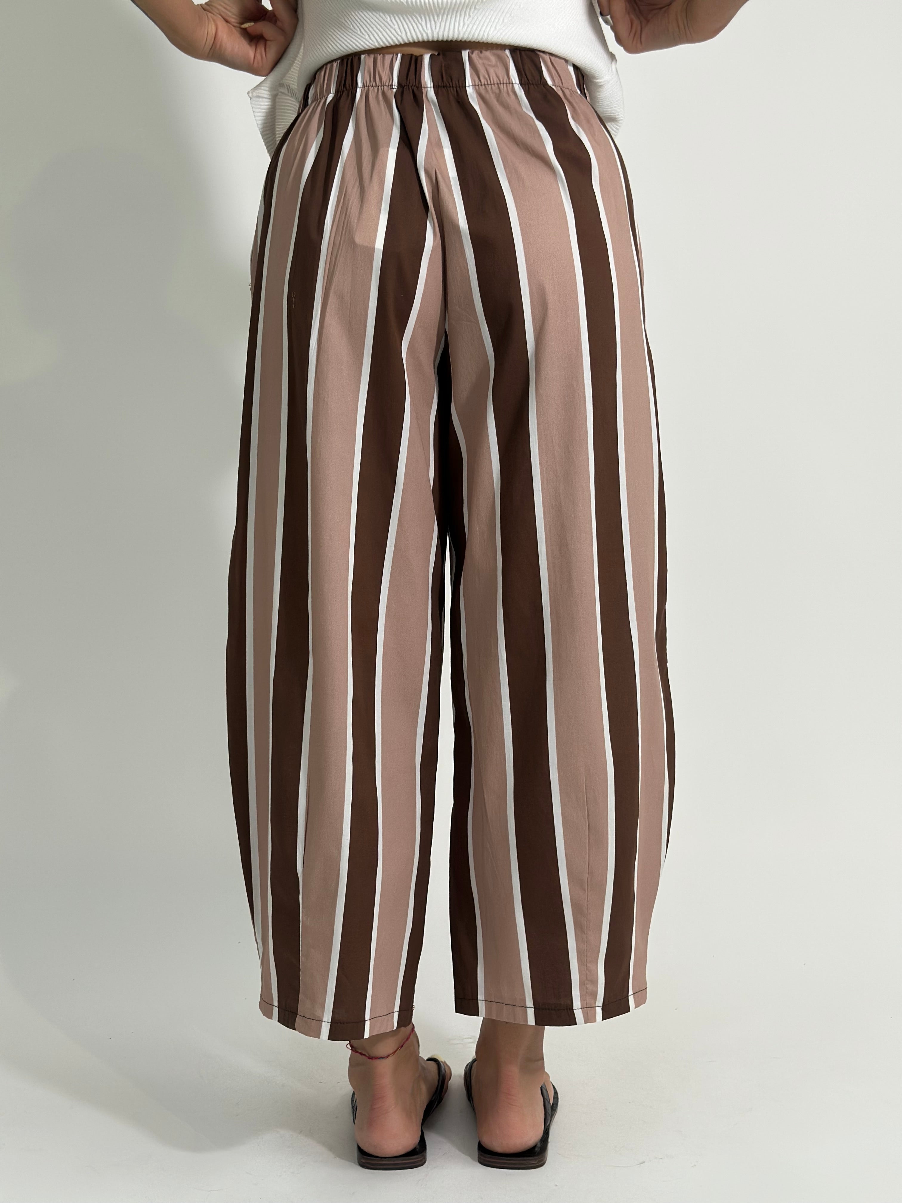 Pantalone riga 67625 NUDE