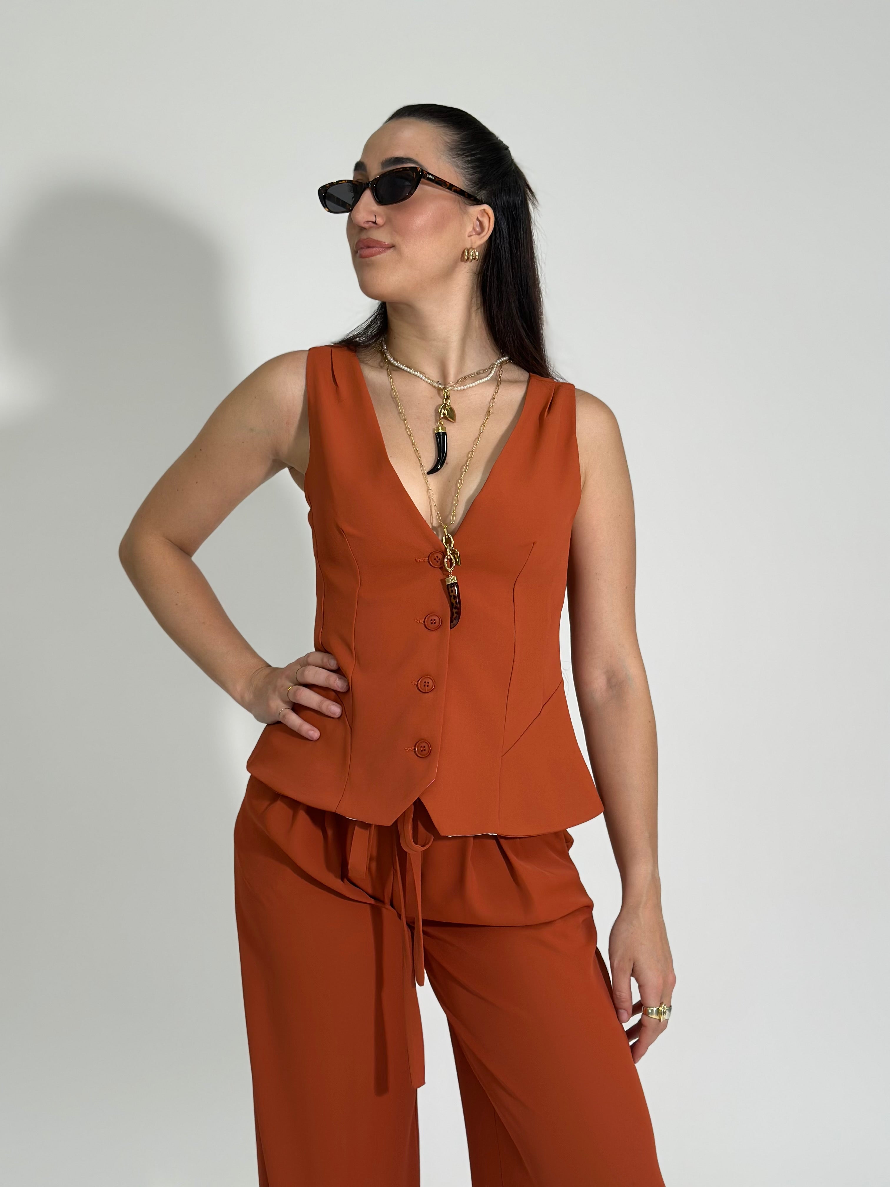 Gilet Lumina 3097 ARANCIO