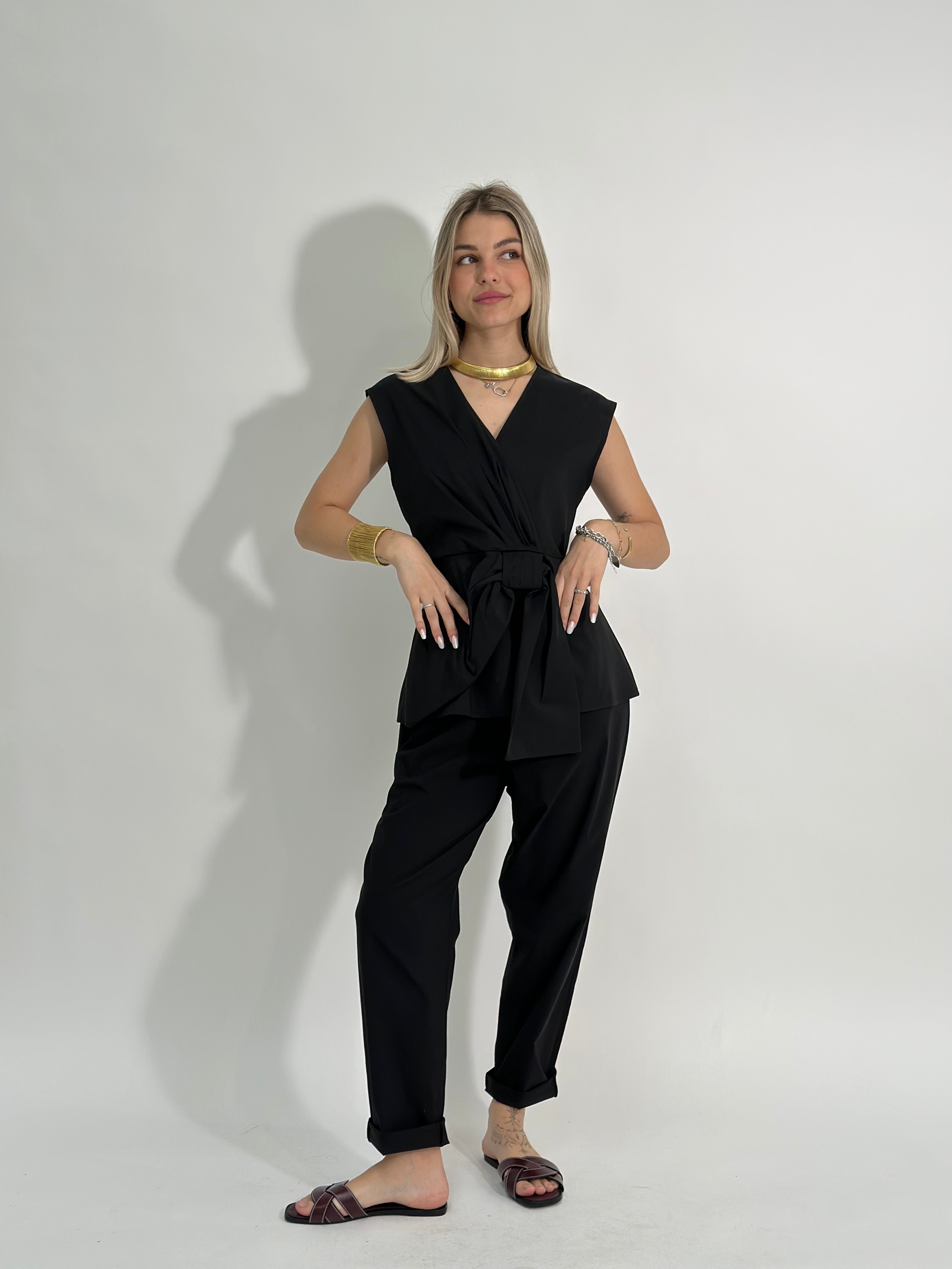 Pantalone no iron 2815