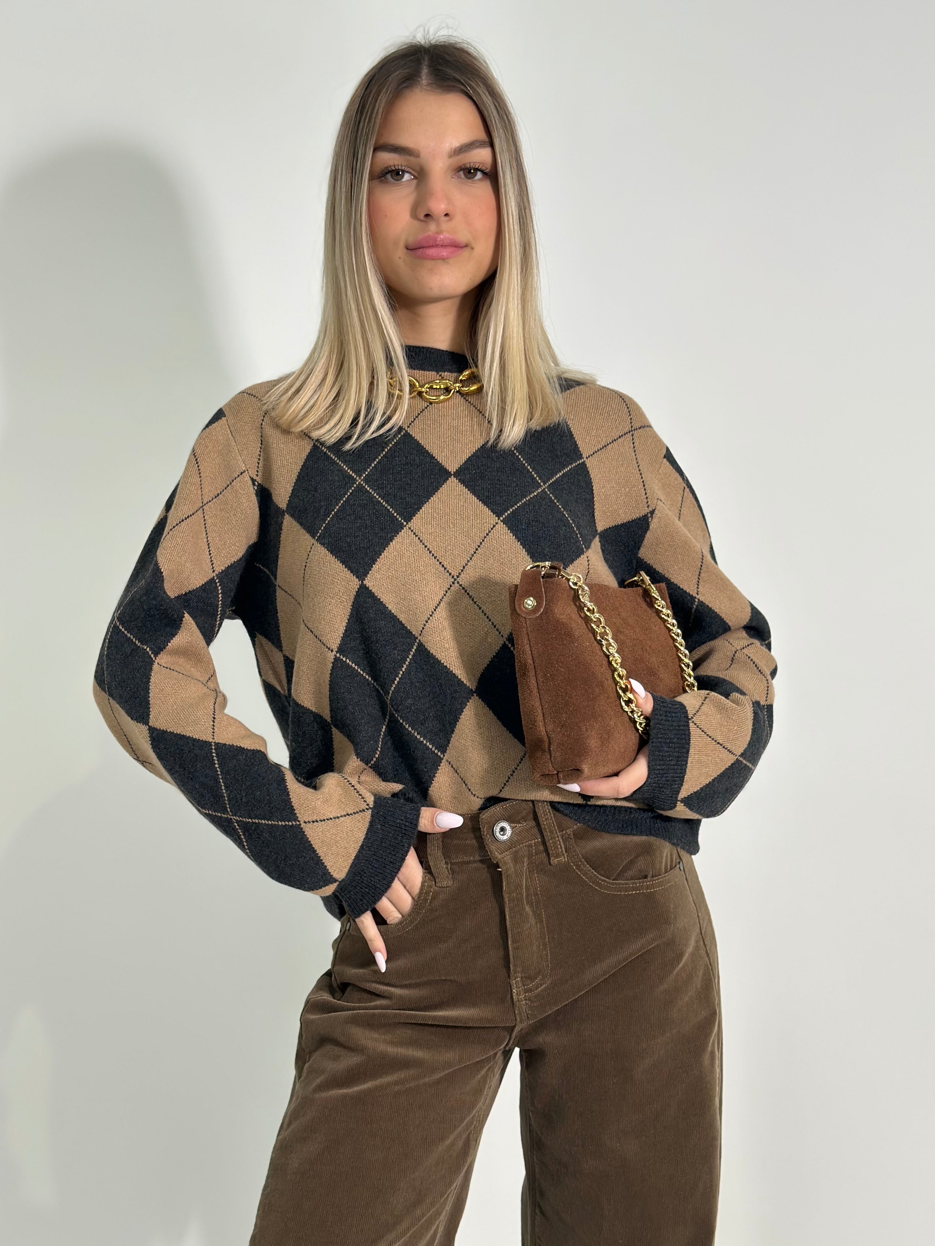 Maglia rombi 25136 CAMEL