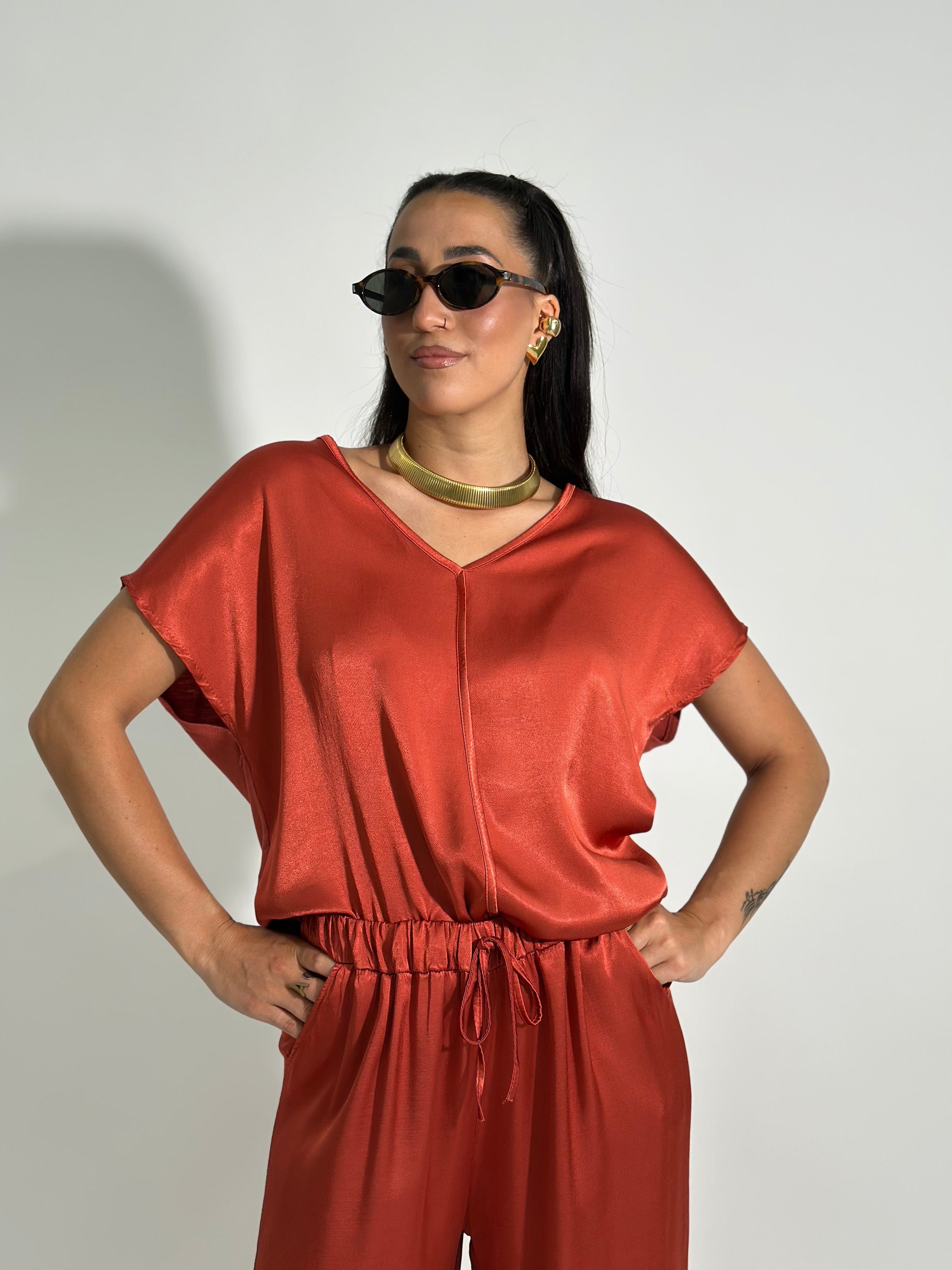 Maglia satin scatoletta 80997