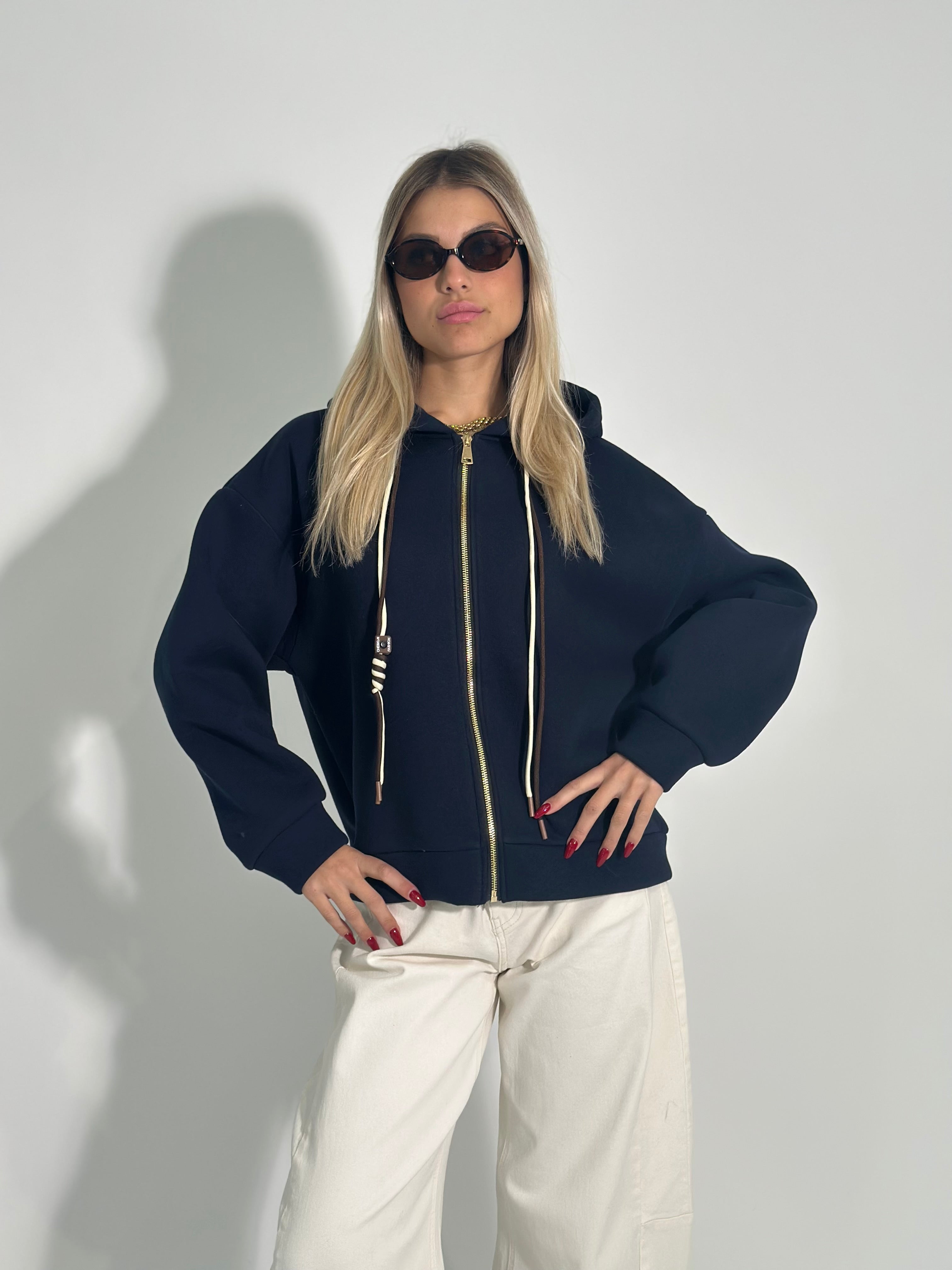 Felpa cappuccio 97105