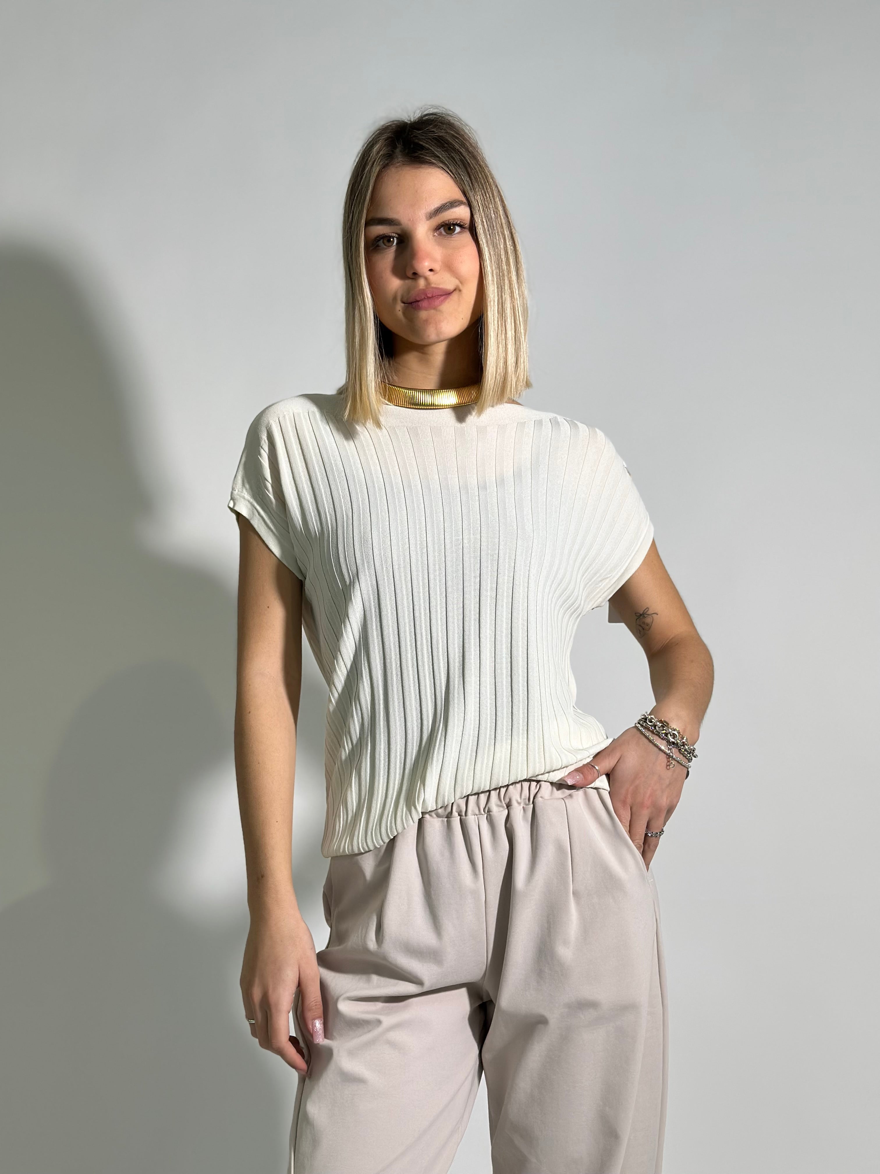 Maglia scatoletta costina 809 PROMO 3+1 OMAGGIO