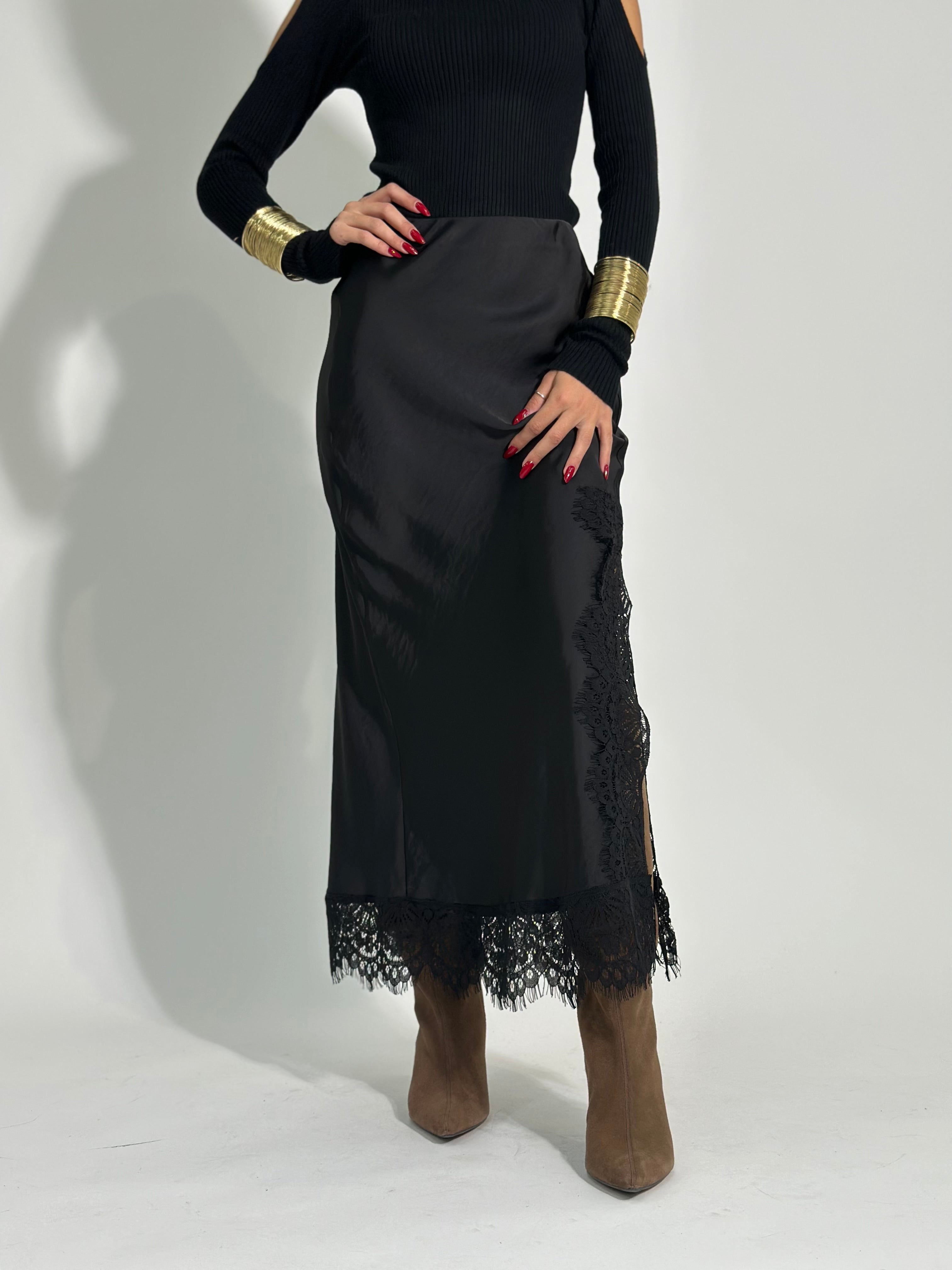 Gonna lingerie 11917 NERO