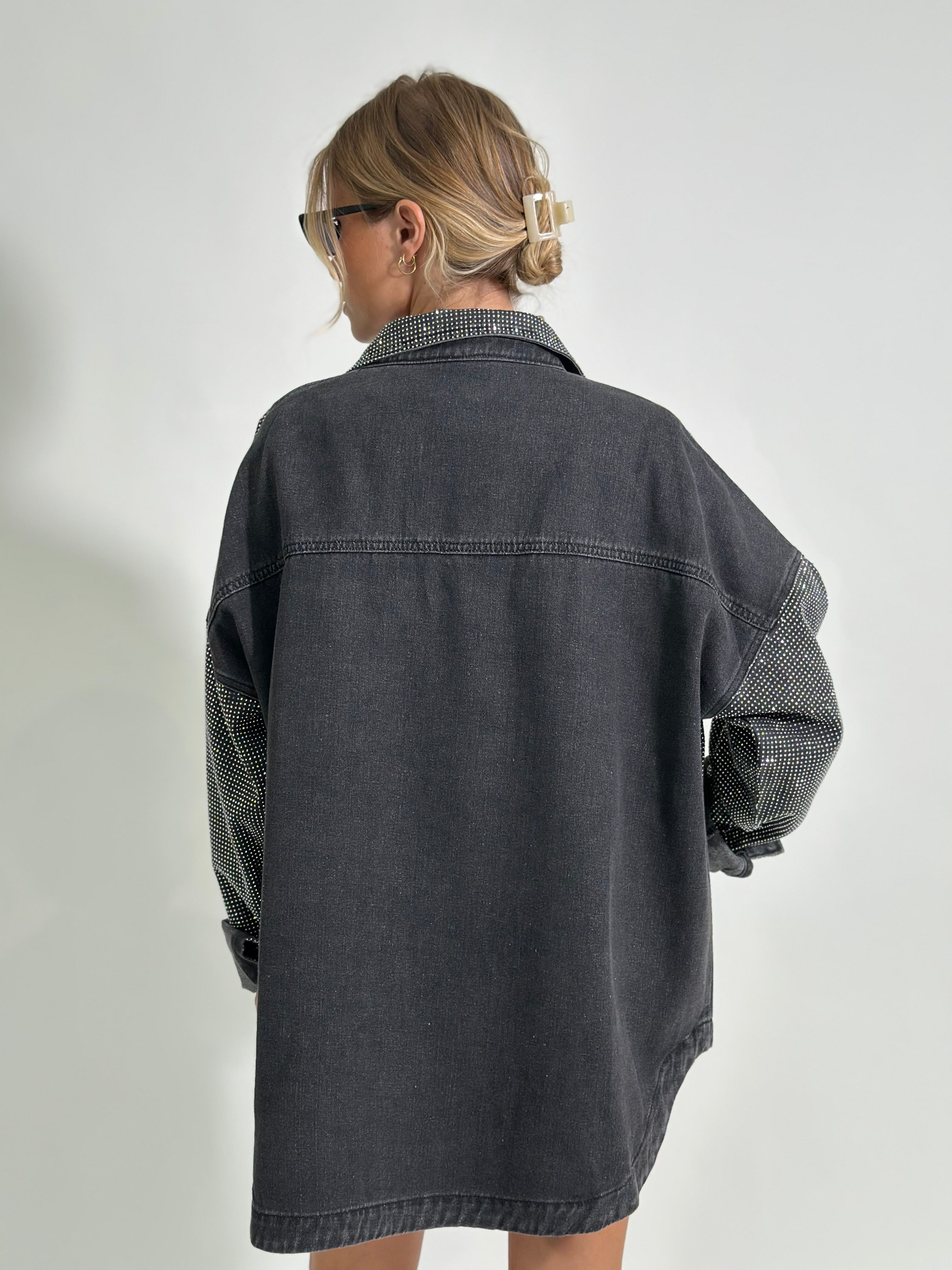 Giacca denim starlight 595 NERA