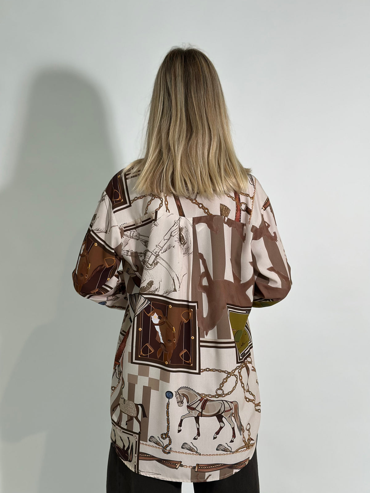 Camicia Horse 22040 BEIGE