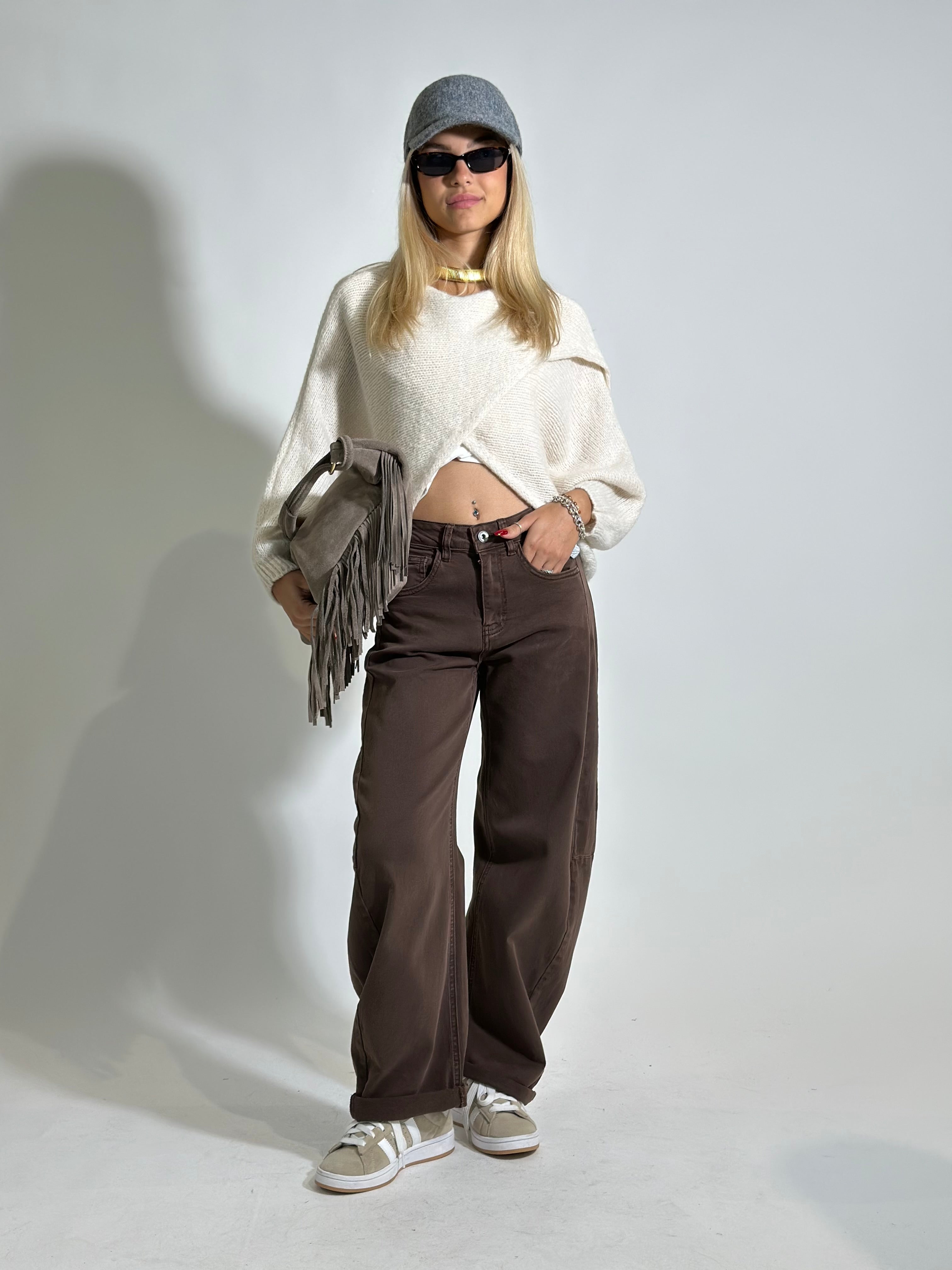 Pantalone baloon 9285 MORO