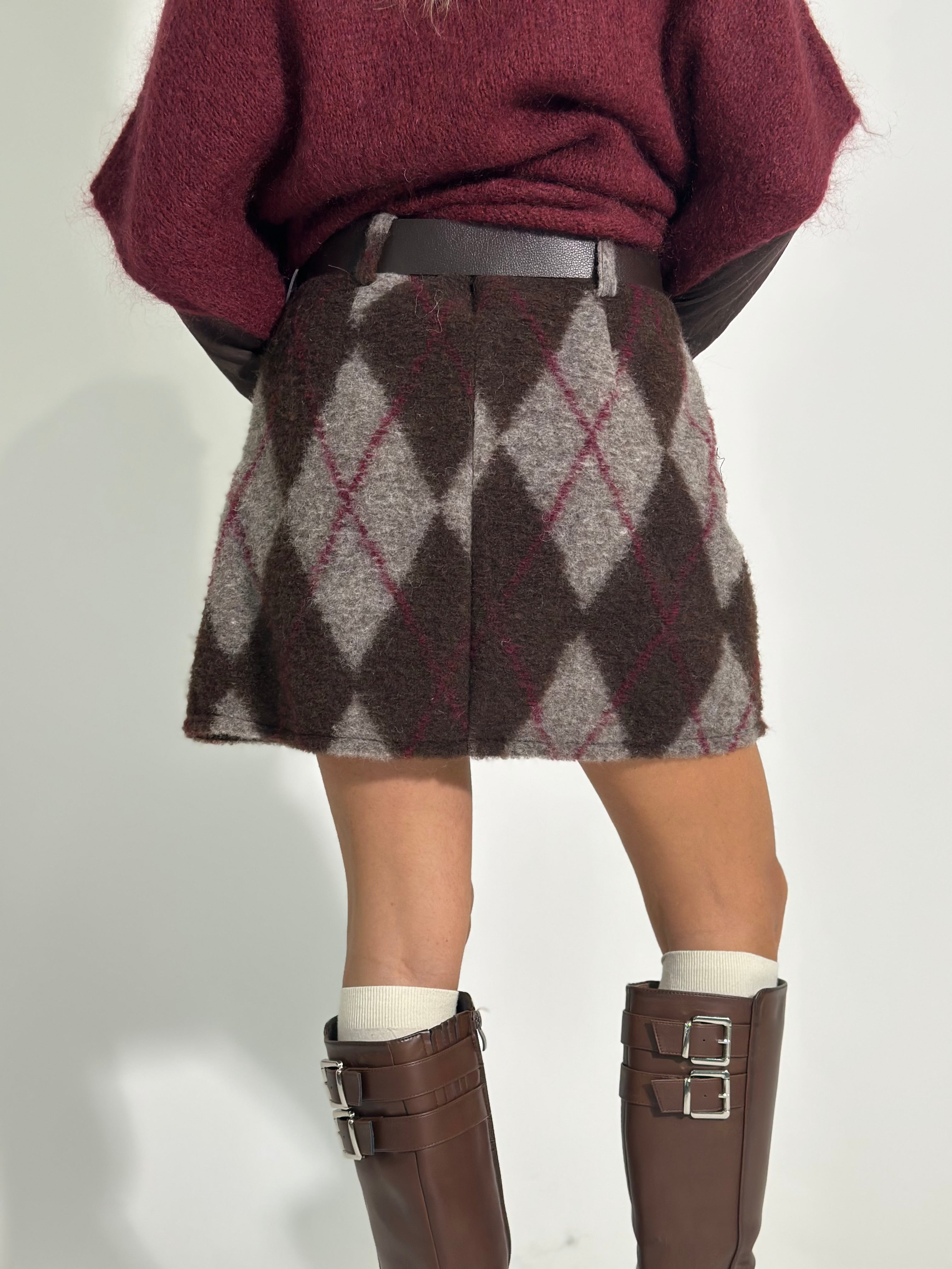 Gonna rombi 9705 MORO