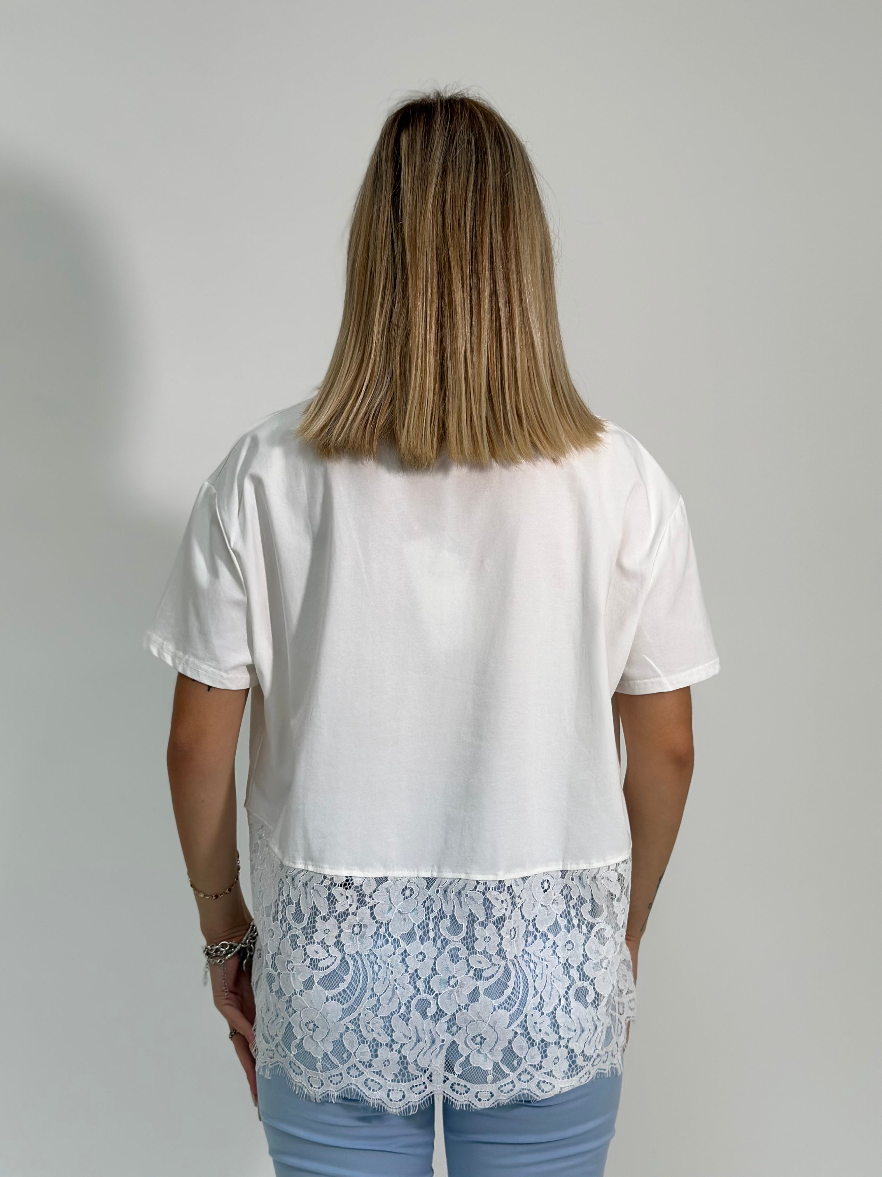 T-shirt pizzo 3920