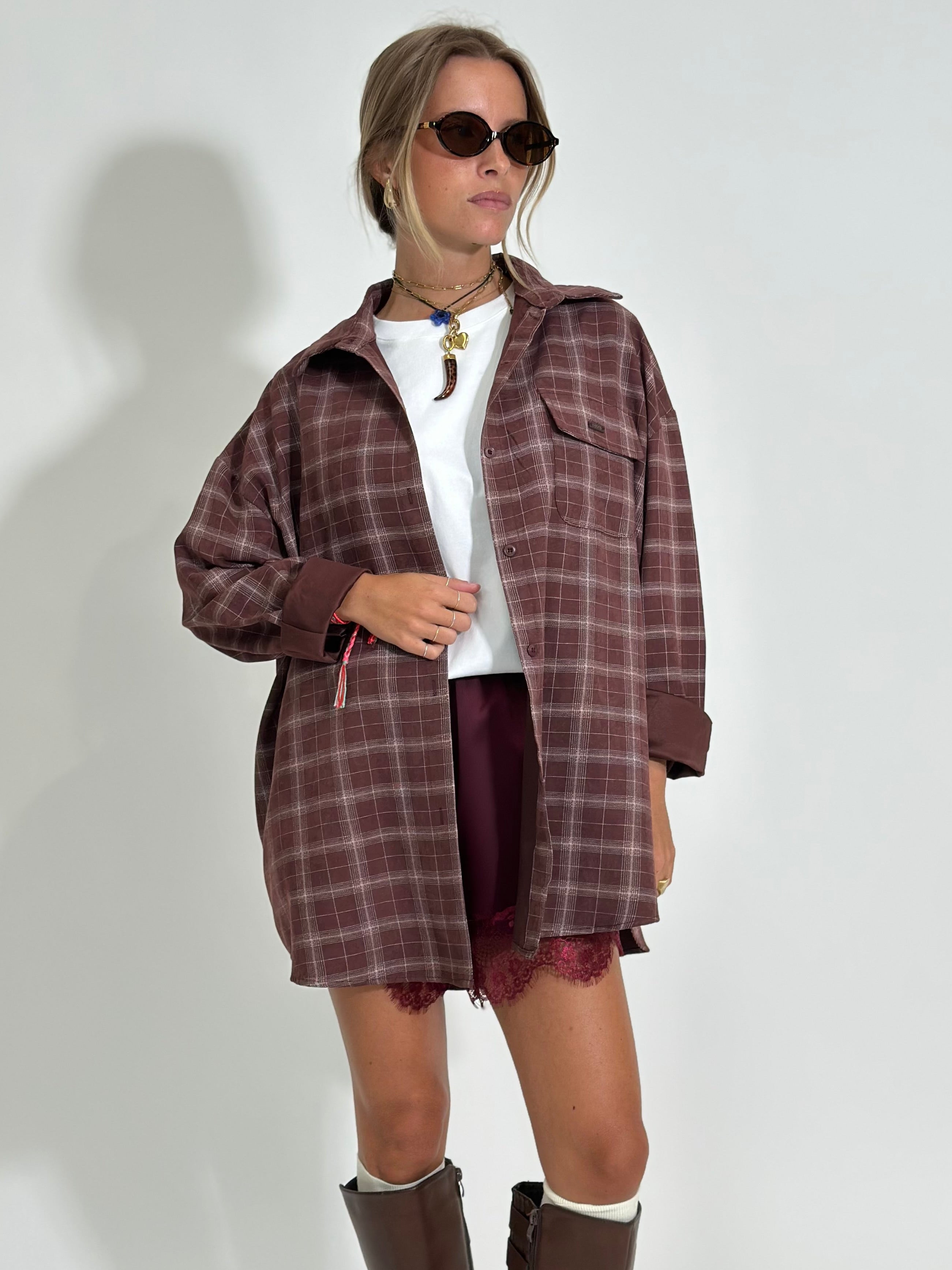 Camicia check 51338
