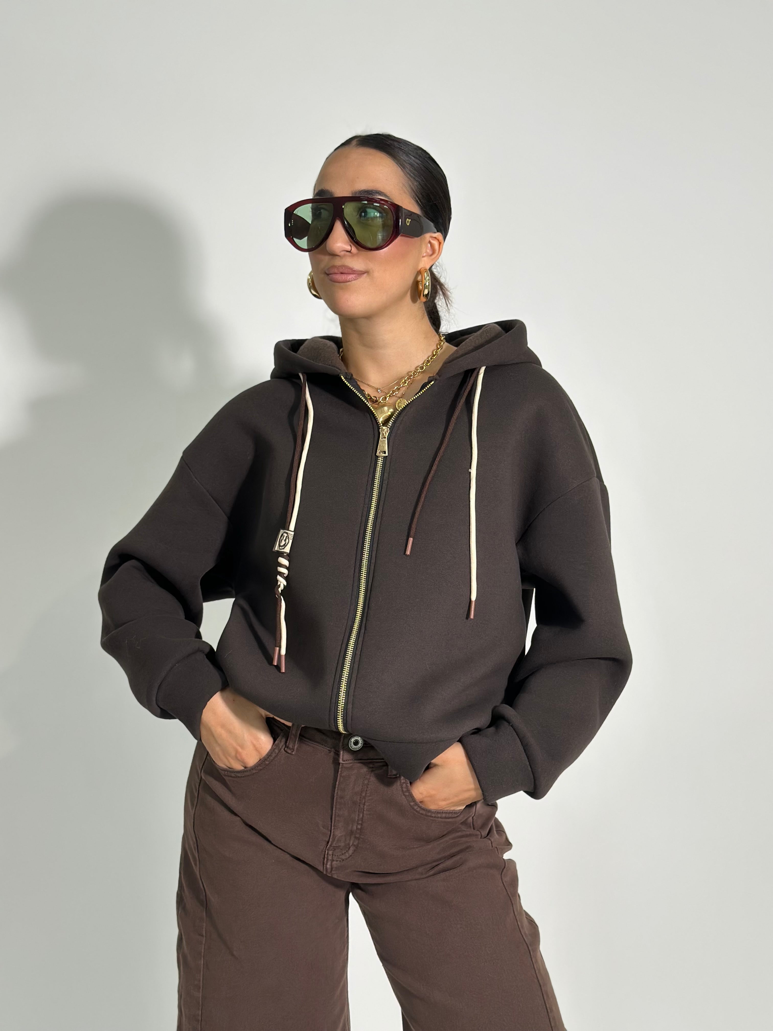 Felpa cappuccio 97105