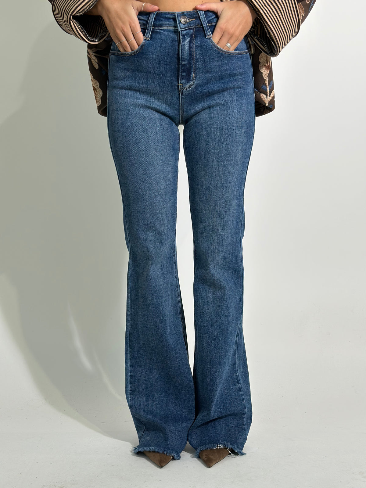Jeans trombetta push-up L1507