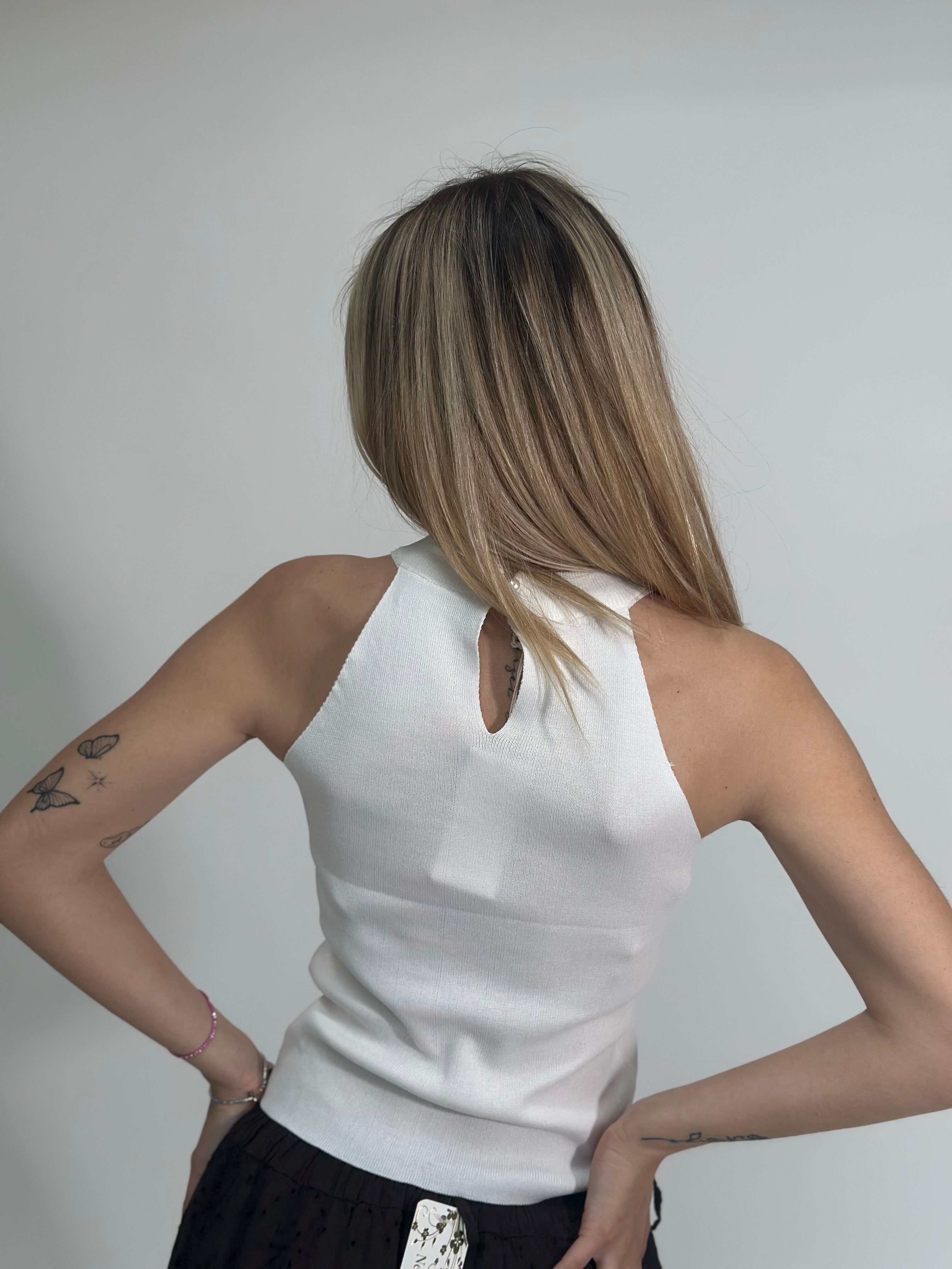 Top rosa 5626 BIANCO