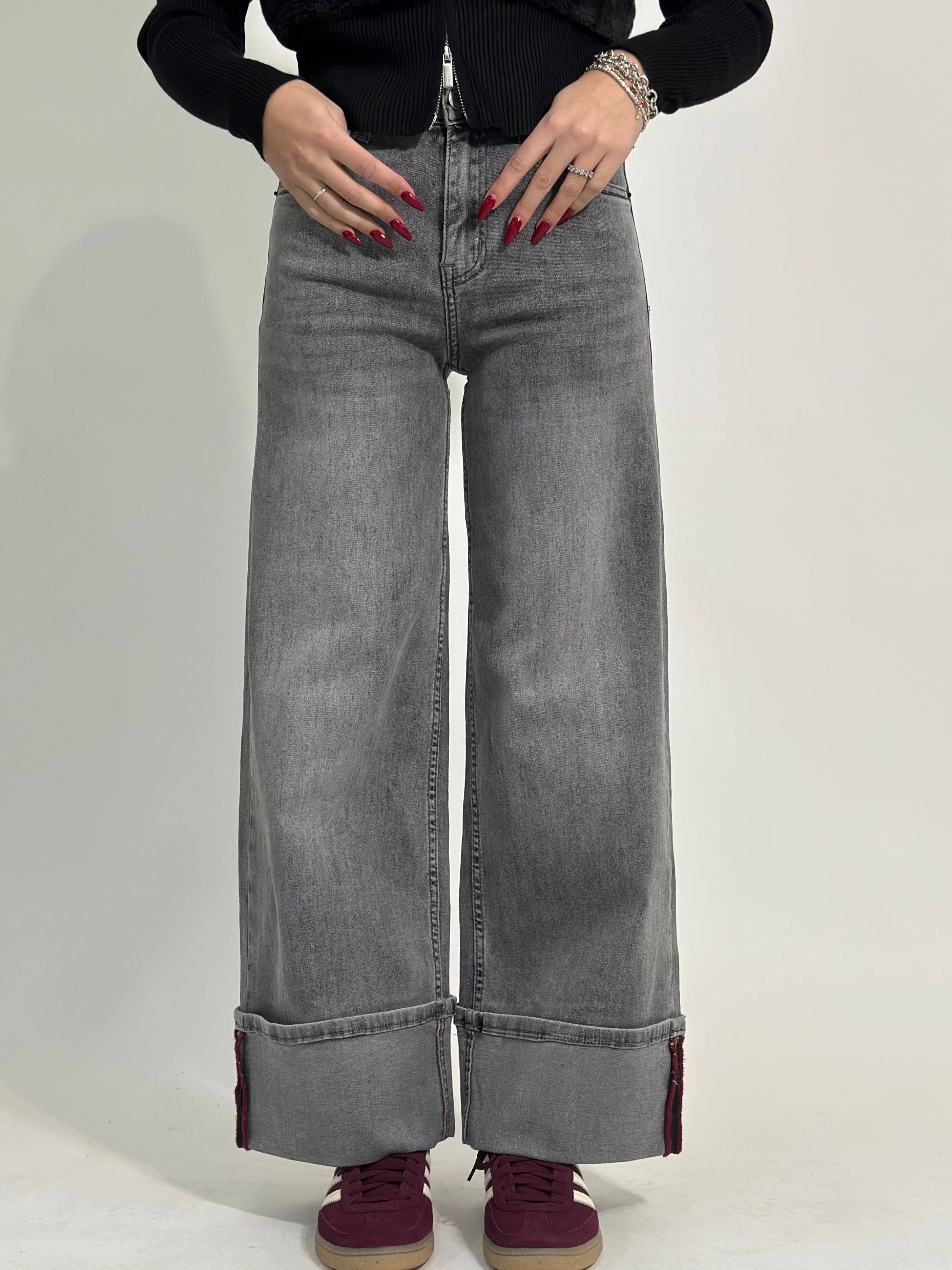 Jeans grey Y470