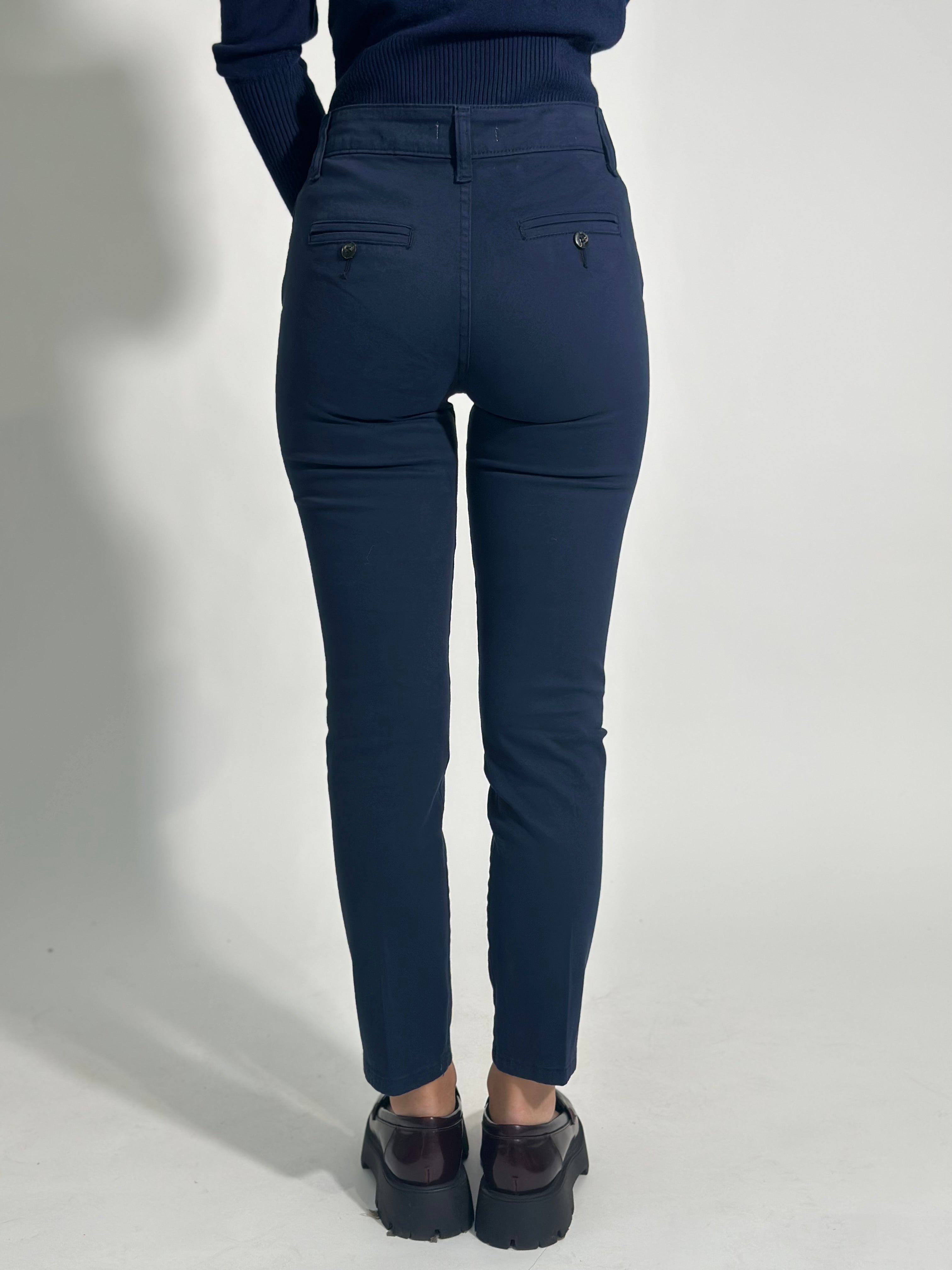 Pantalone chino liscio 869