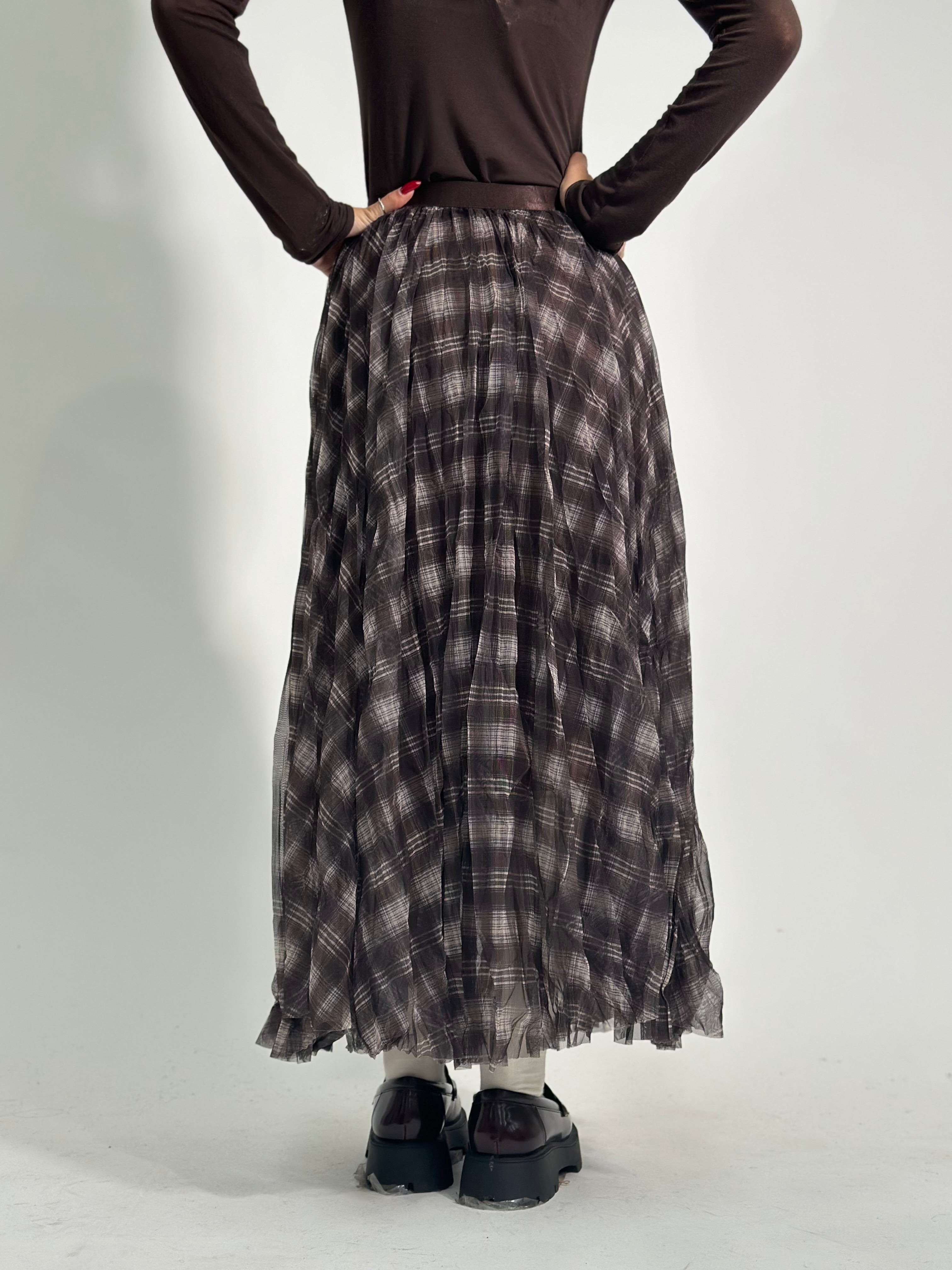 Gonna tulle 8821 MORO-PANNA