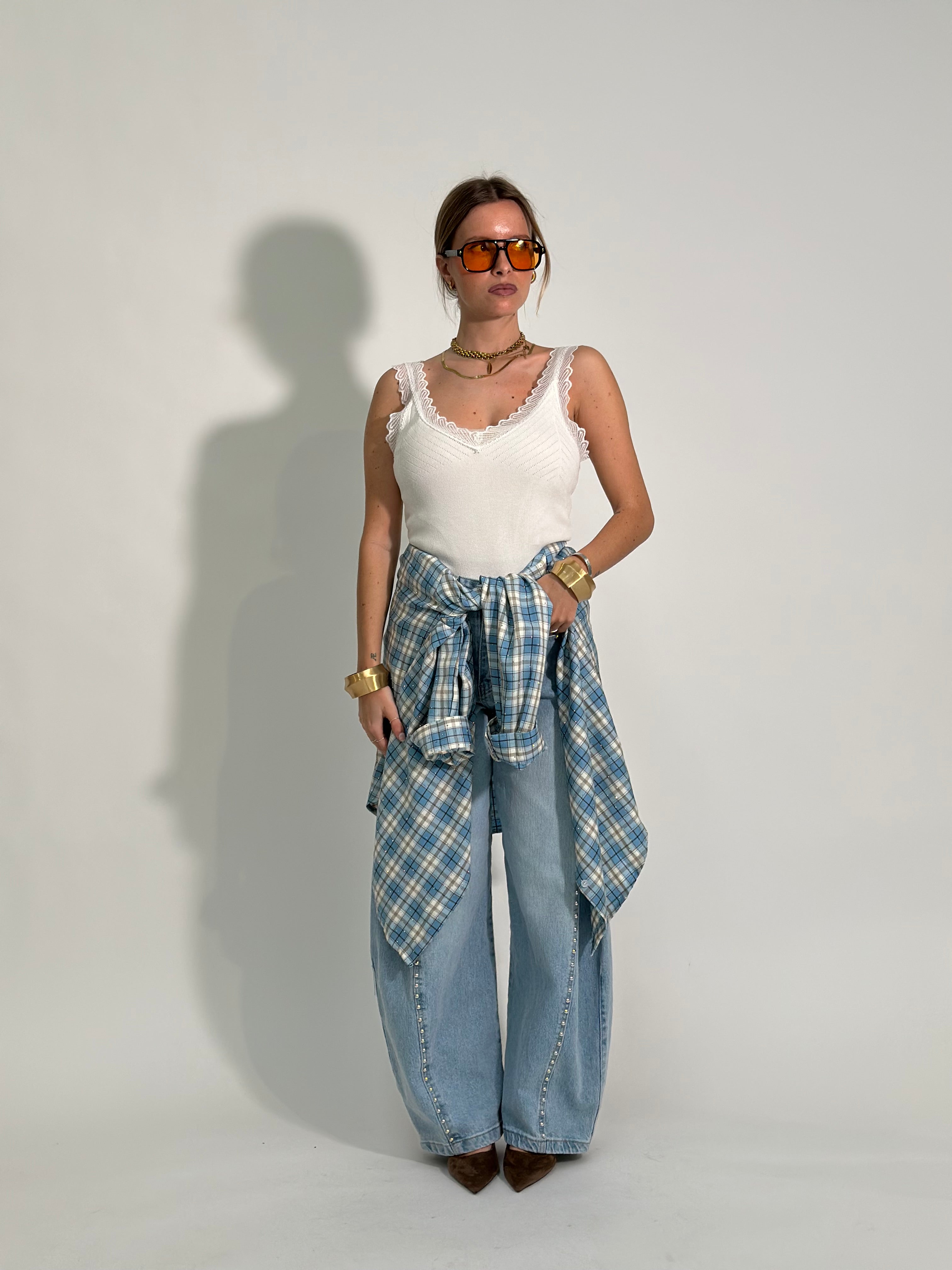 Camicia madras brillantino 2513