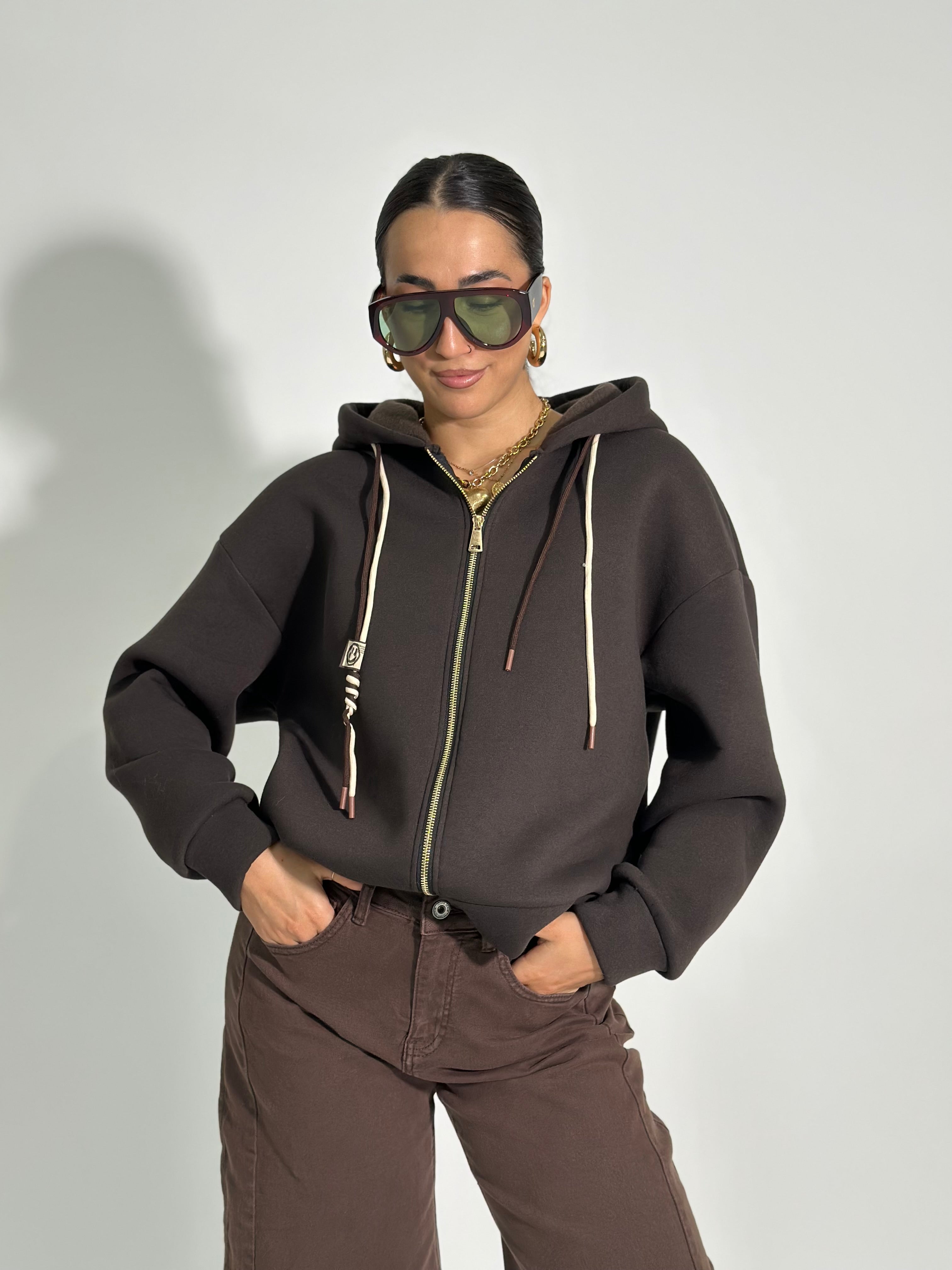 Felpa cappuccio 97105