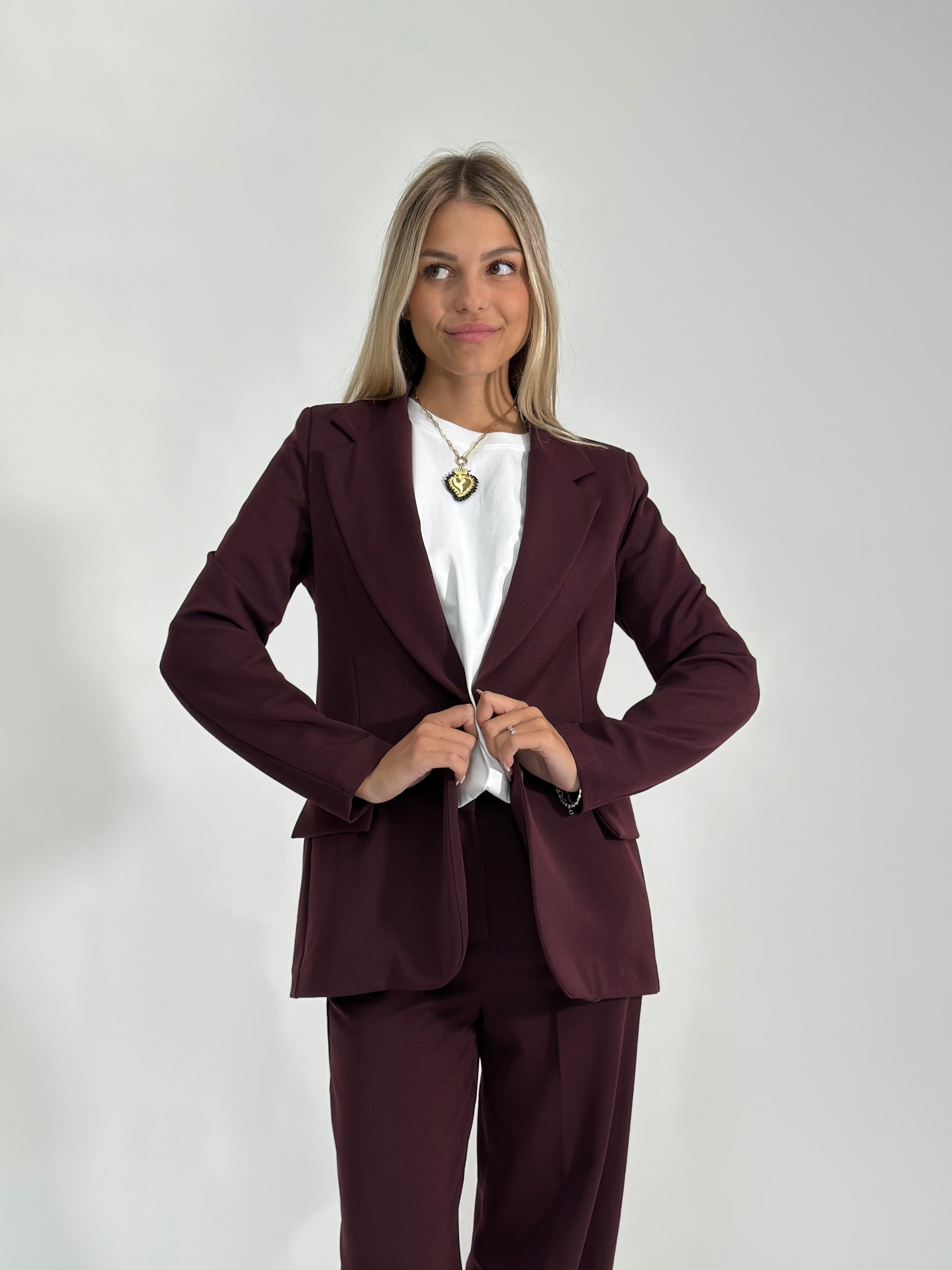 Tailleur 27636 BURGUNDY