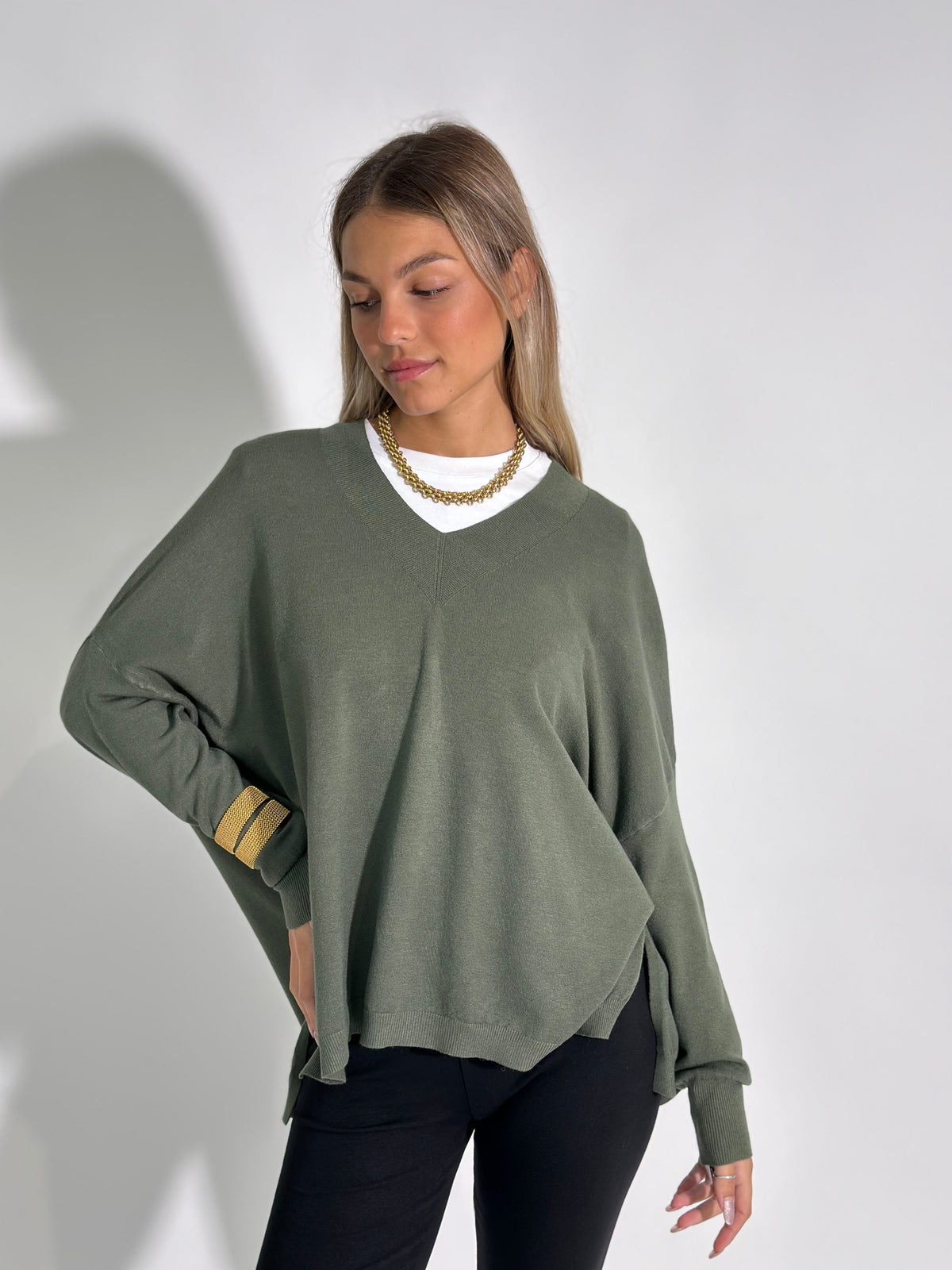 Maglia over M6010 VERDE