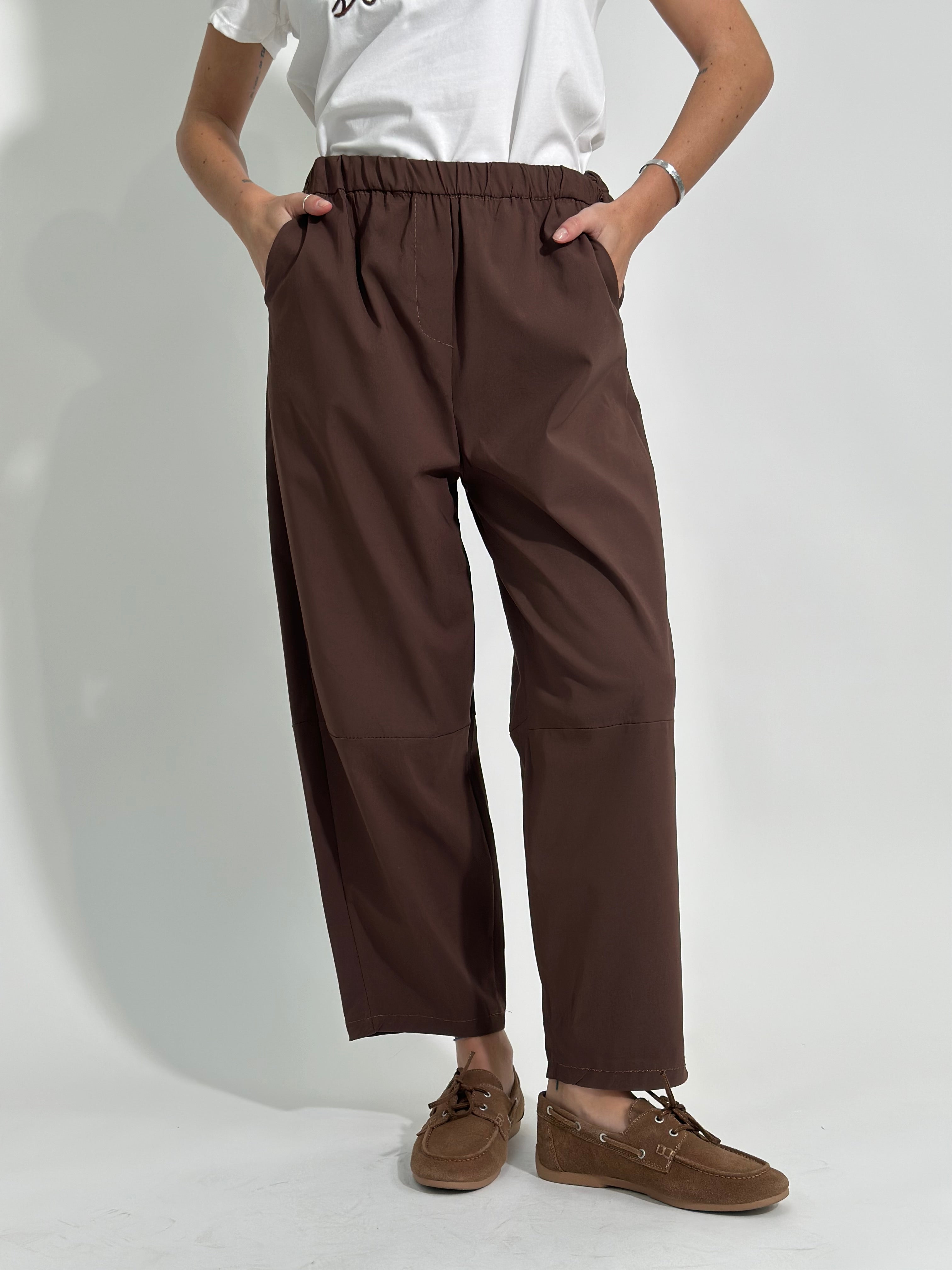 Pantalone tulip 4668 CIOCCO