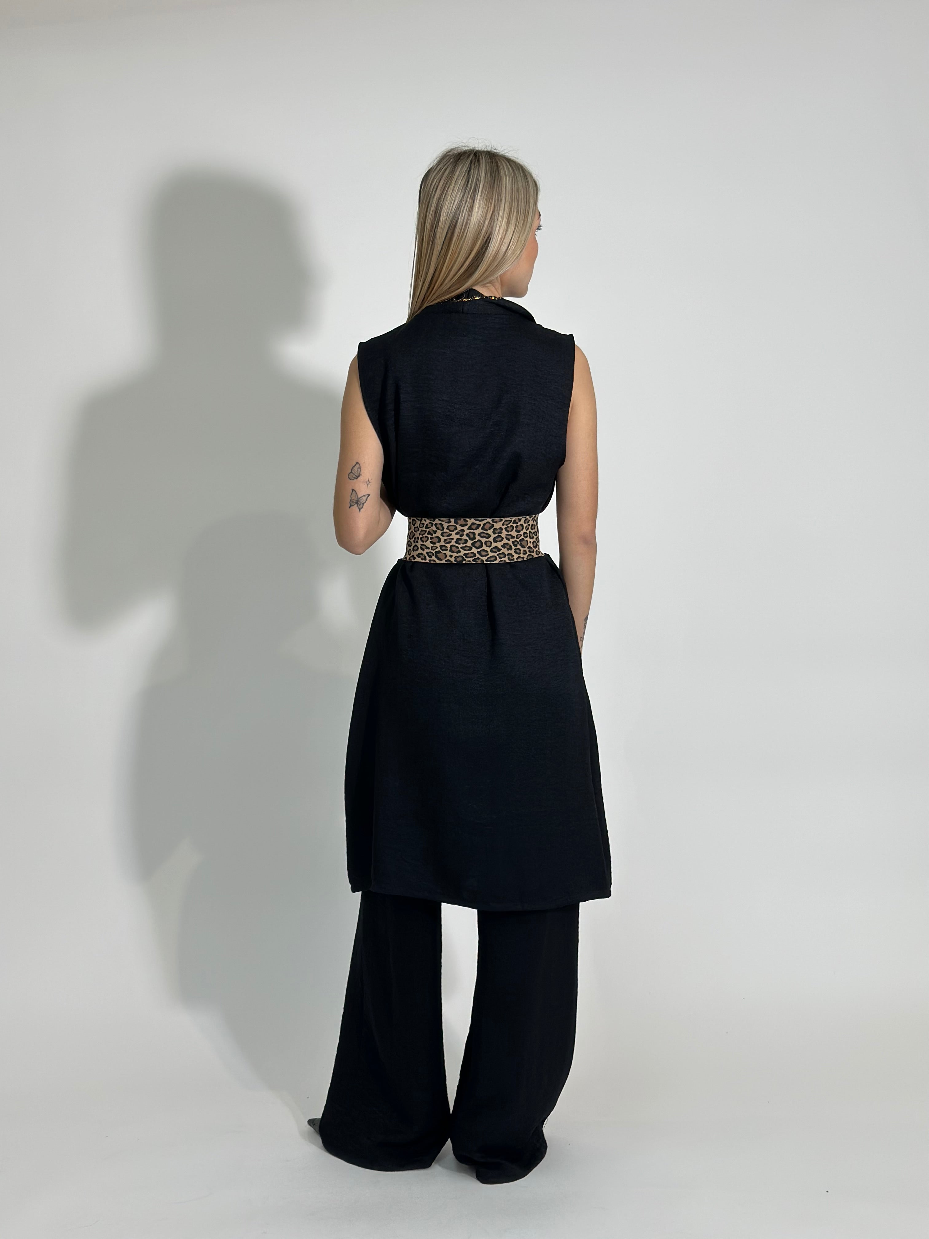 Completo smanicato 90487 NERO