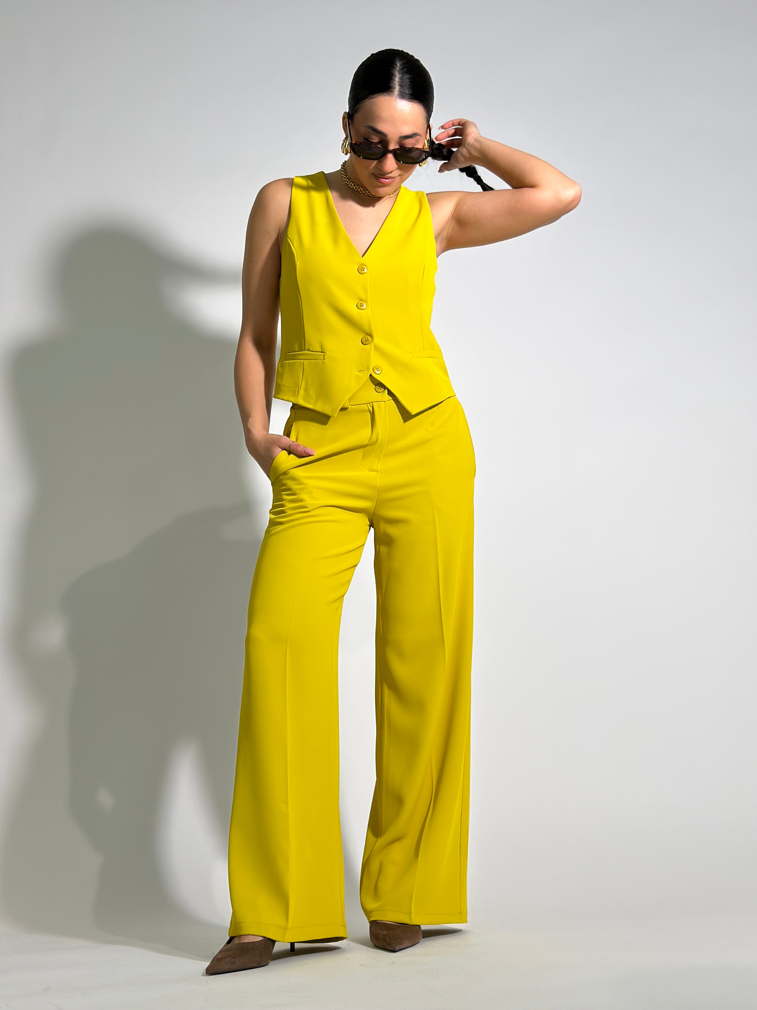 Pantalone birkin fluido 6231