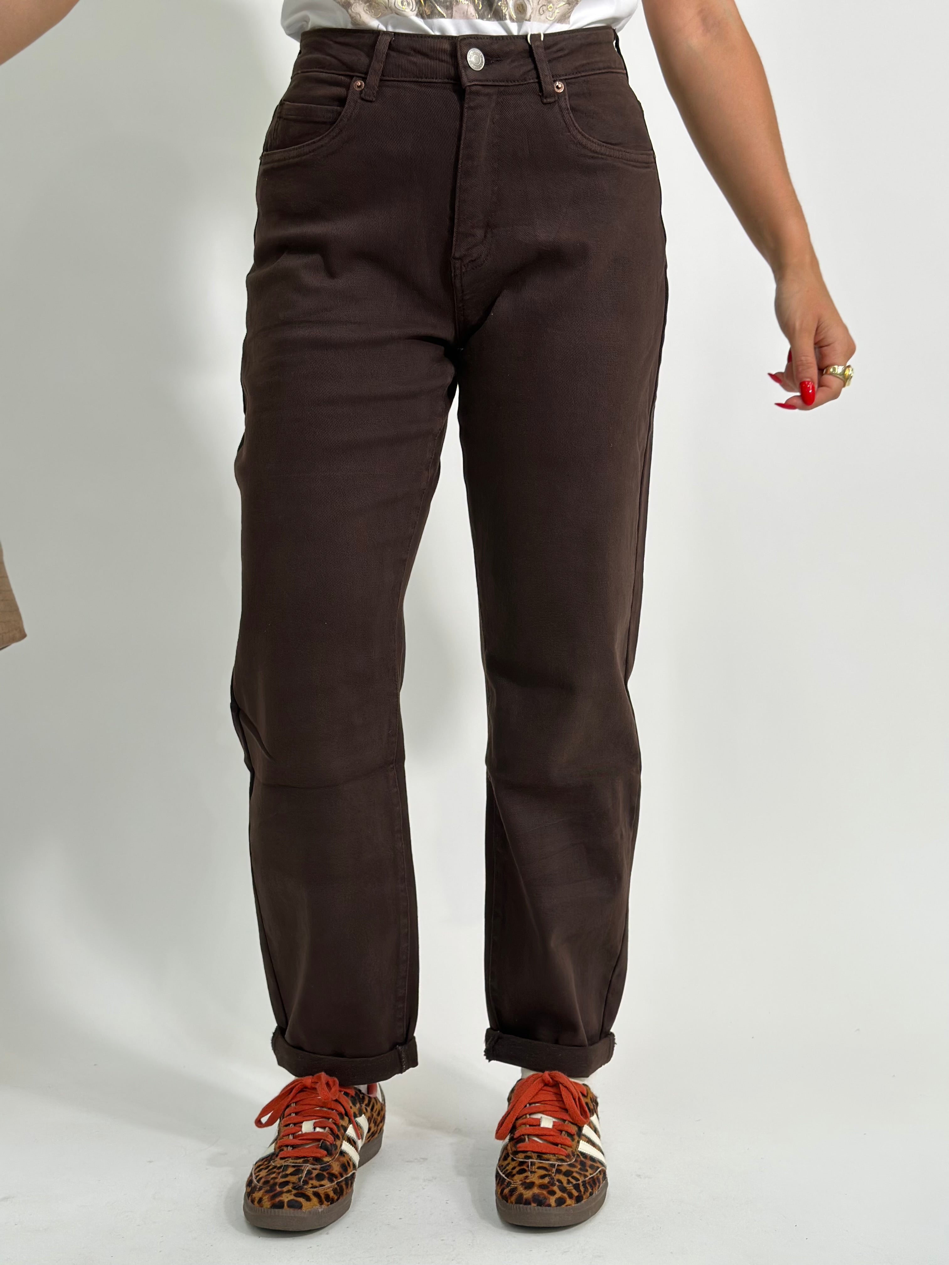 Jeans mom-fit H3896-2