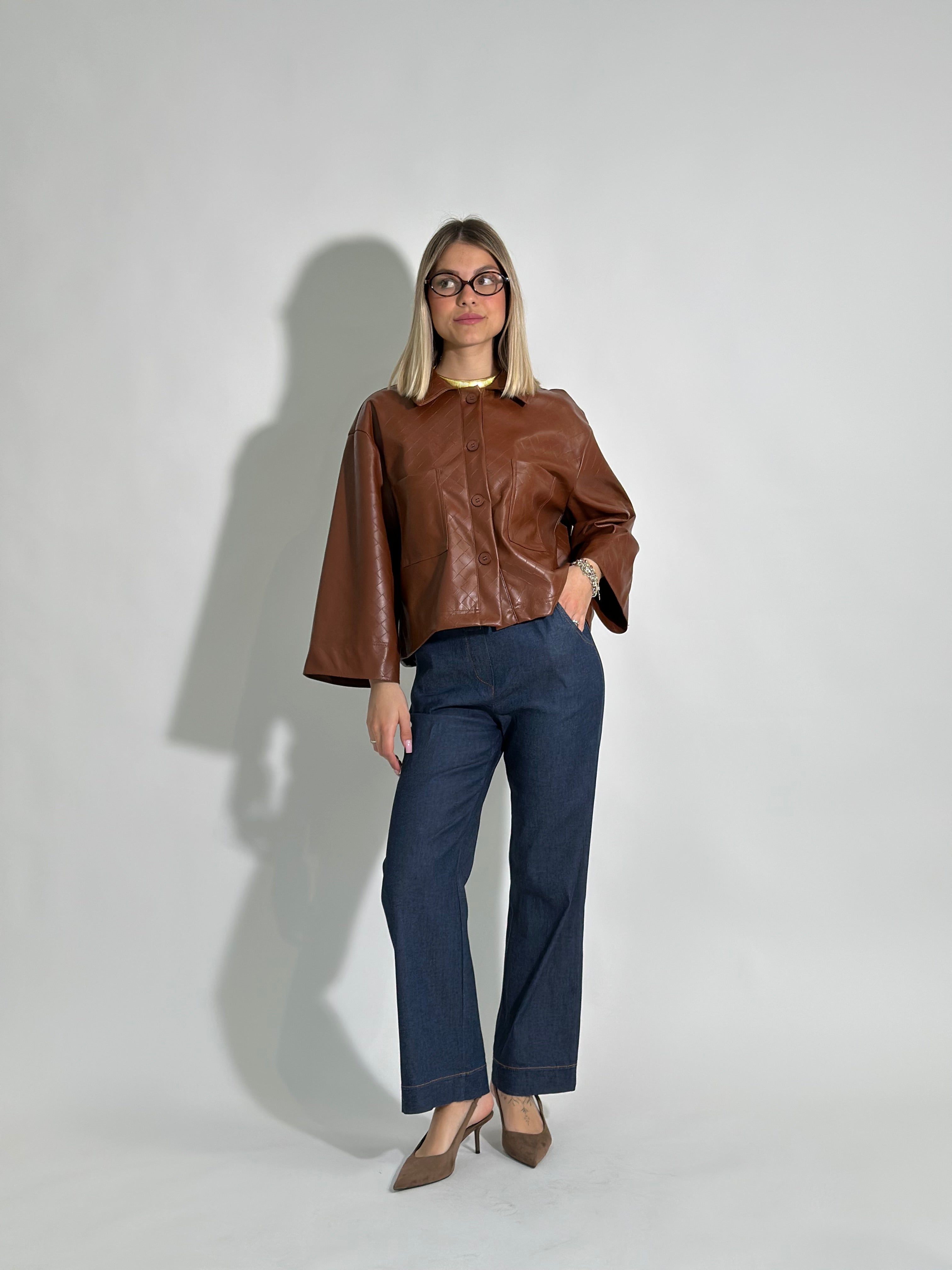 Giacca intreccio 6383