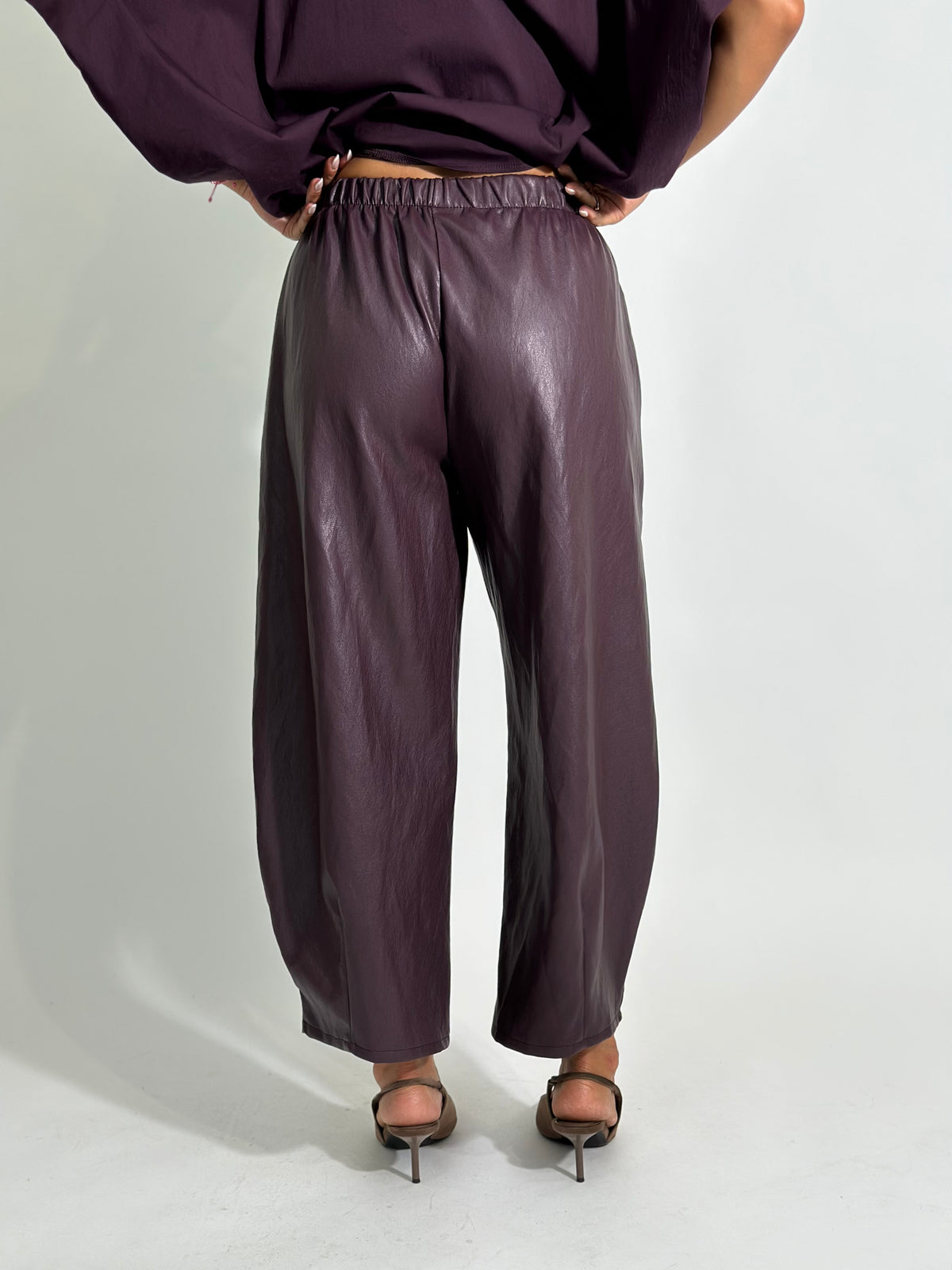 Pantalone ecopelle 67625