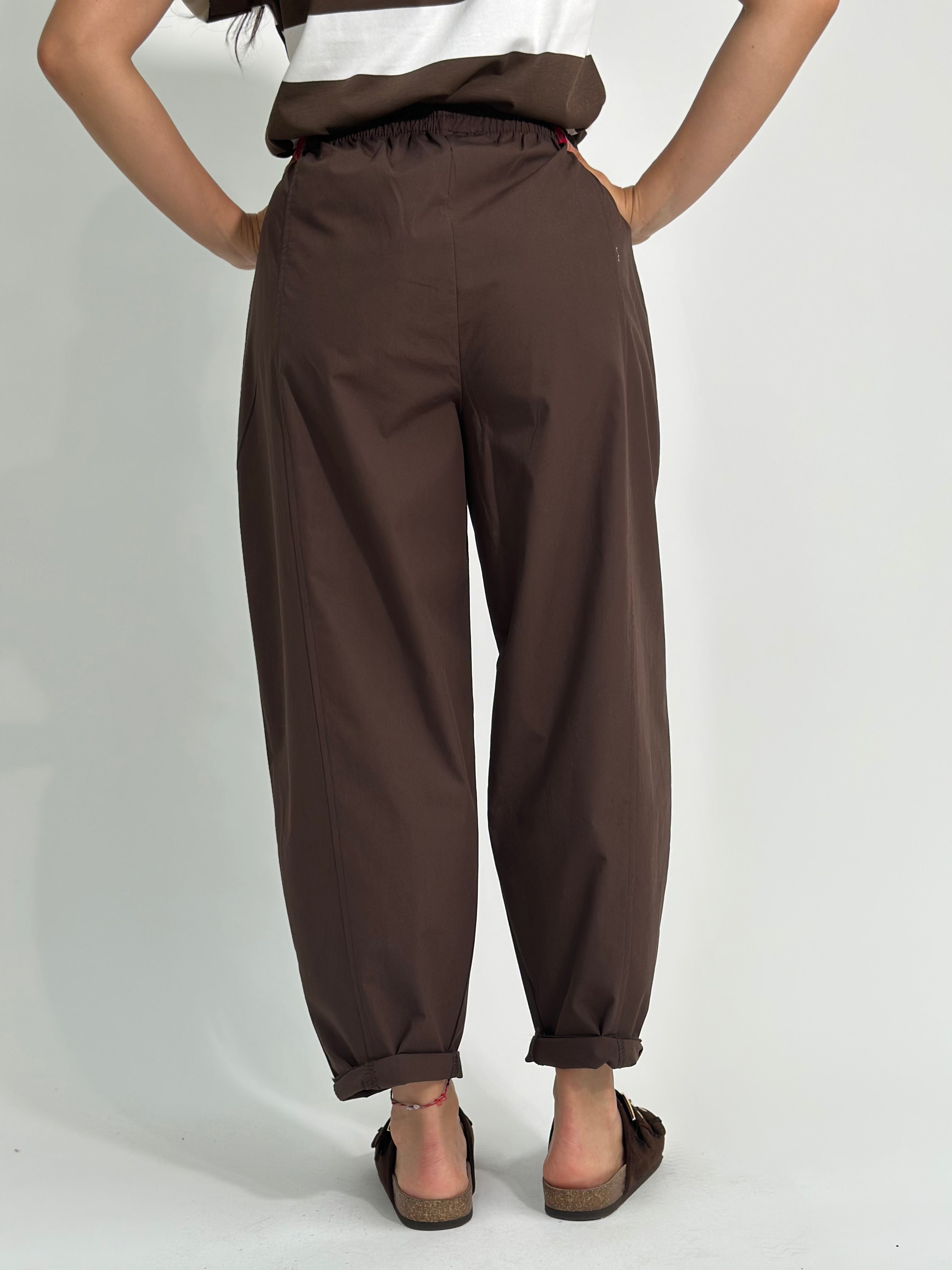 Pantalone baloon 83206 CIOCCO