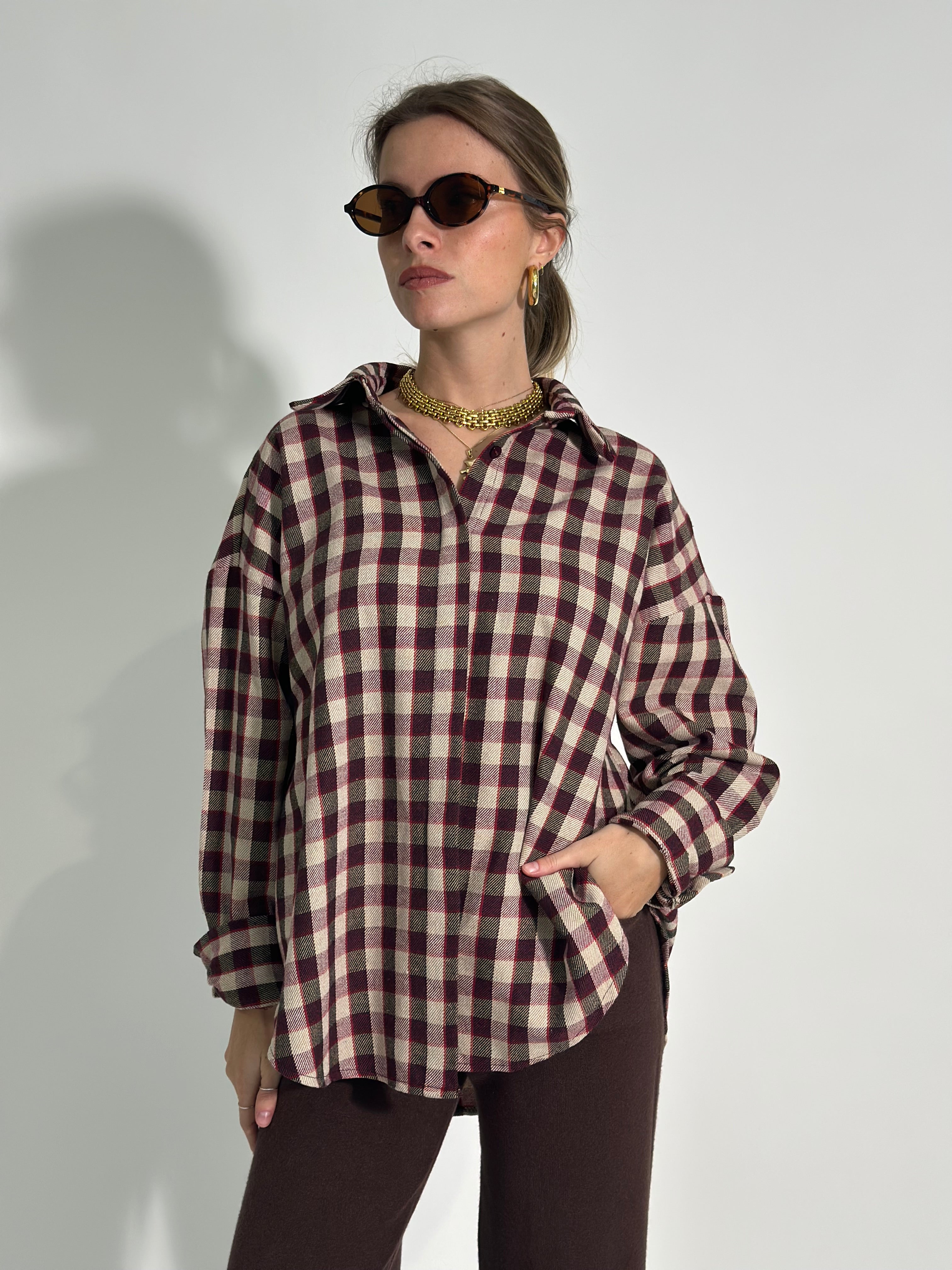 Camicia a quadri 3665-2