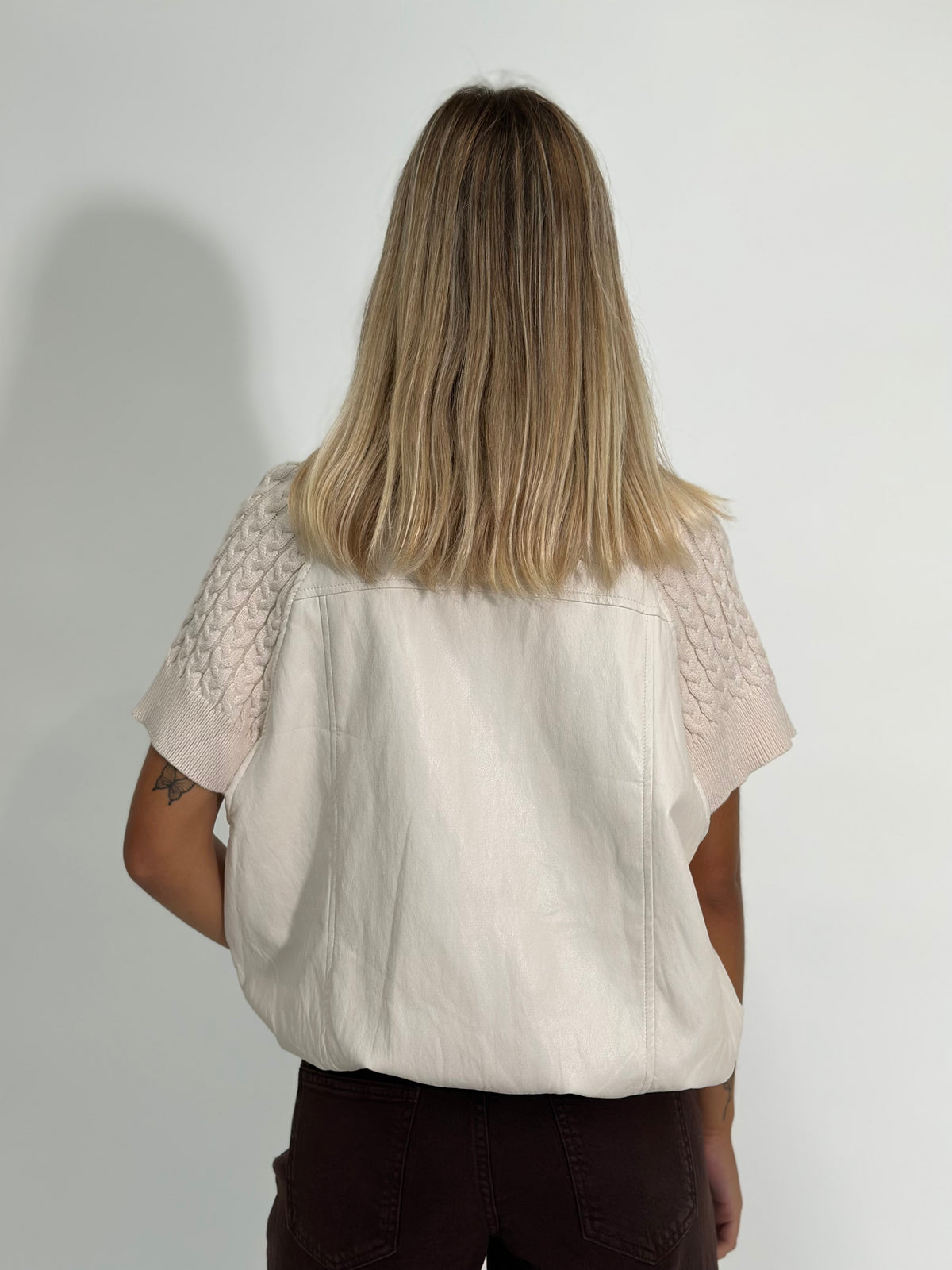 Gilet ecopelle M1357