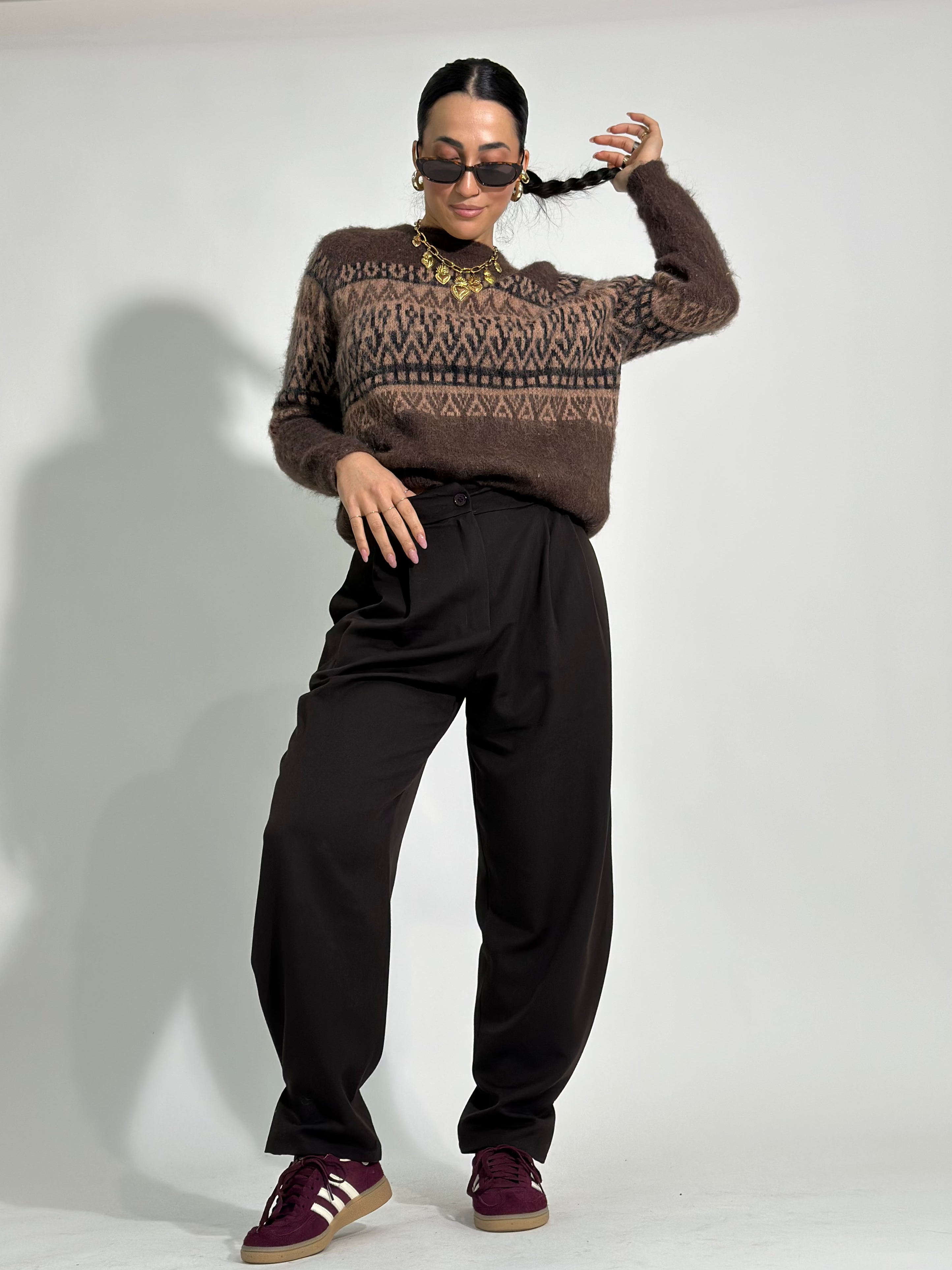 Pantalone baloon 21720 MORO