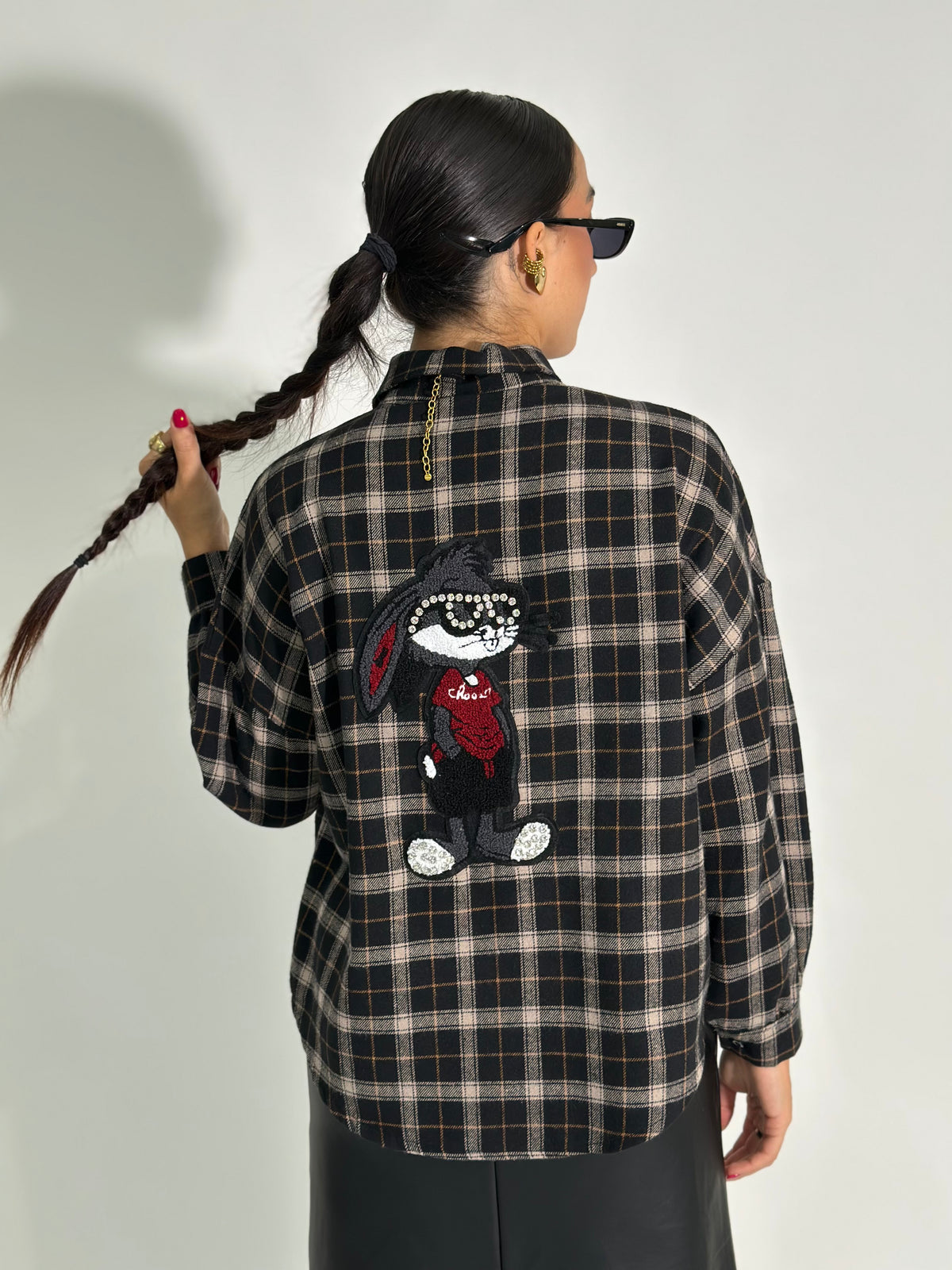 Camicia Bunny 7322 NERO