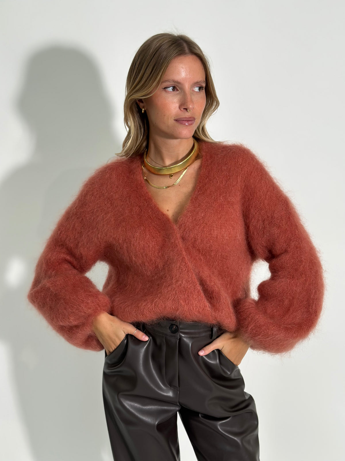 Maglia Mohair 13062 RUGGINE