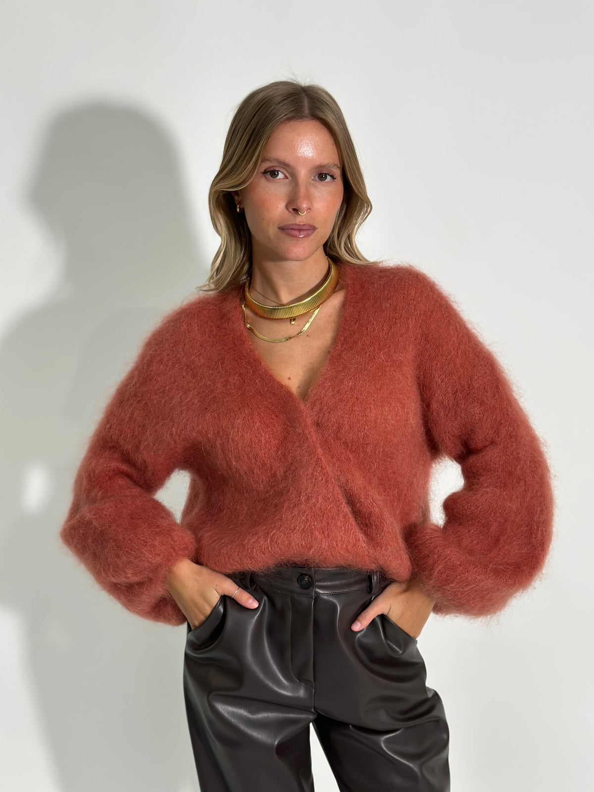 Maglia Mohair 13062 RUGGINE