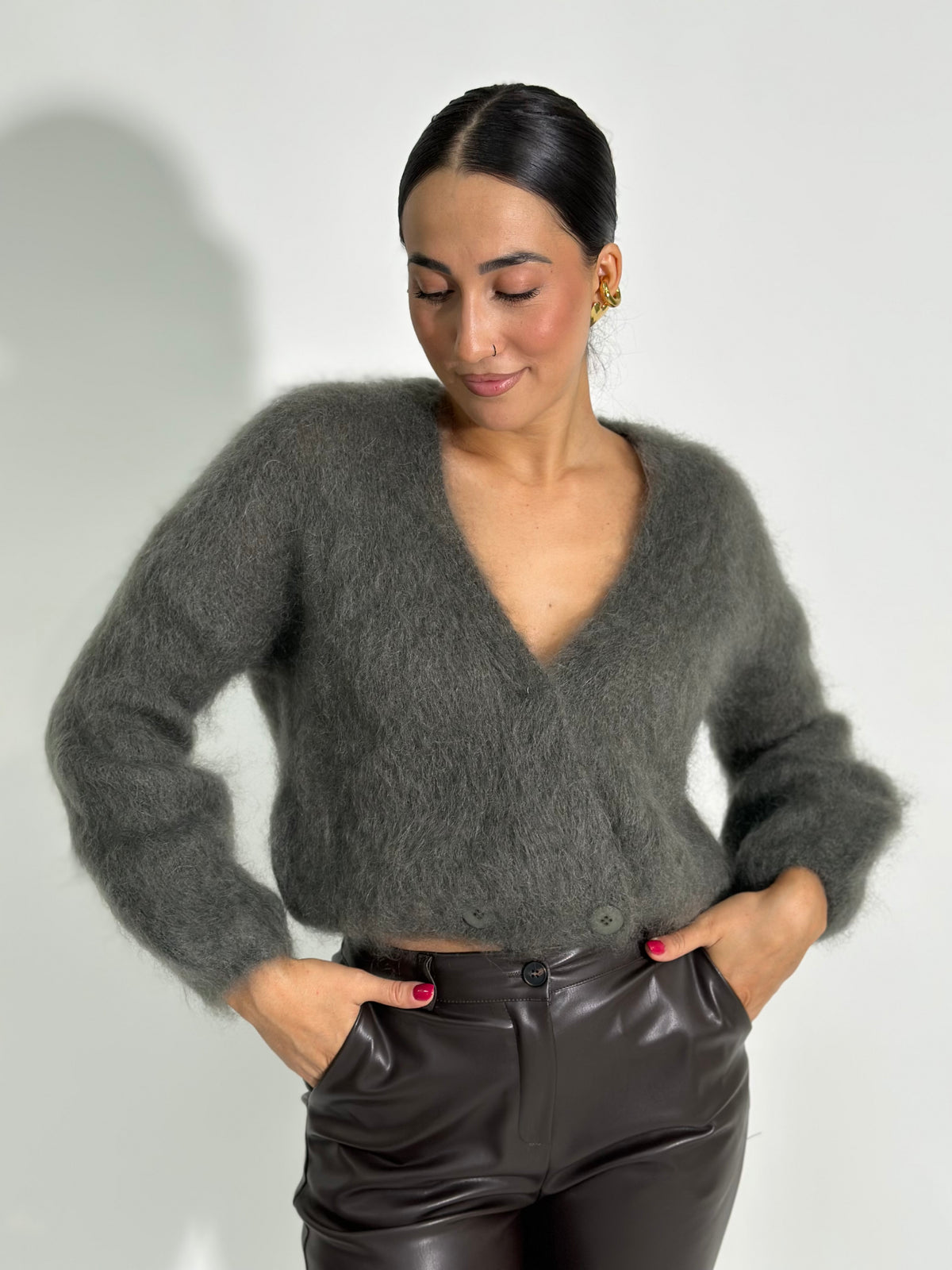 Maglia Mohair 13062 VERDE