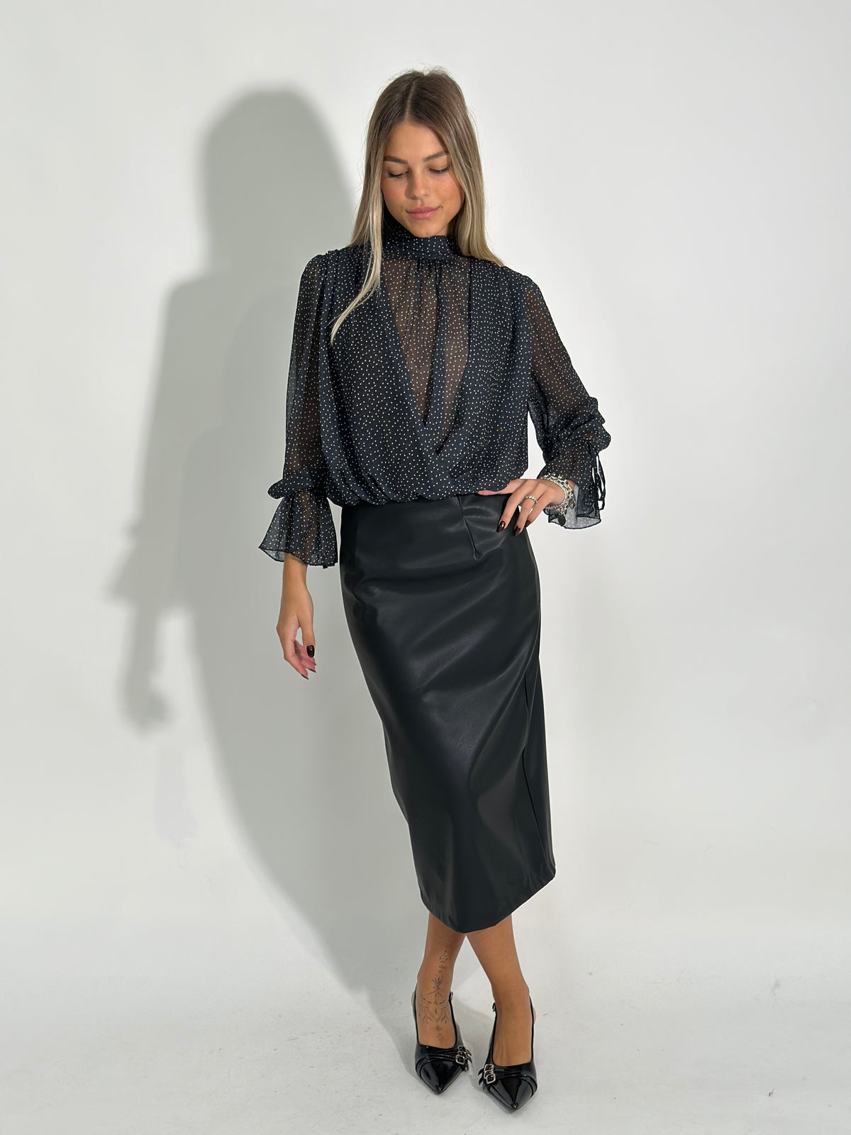 Camicia georgette 16237