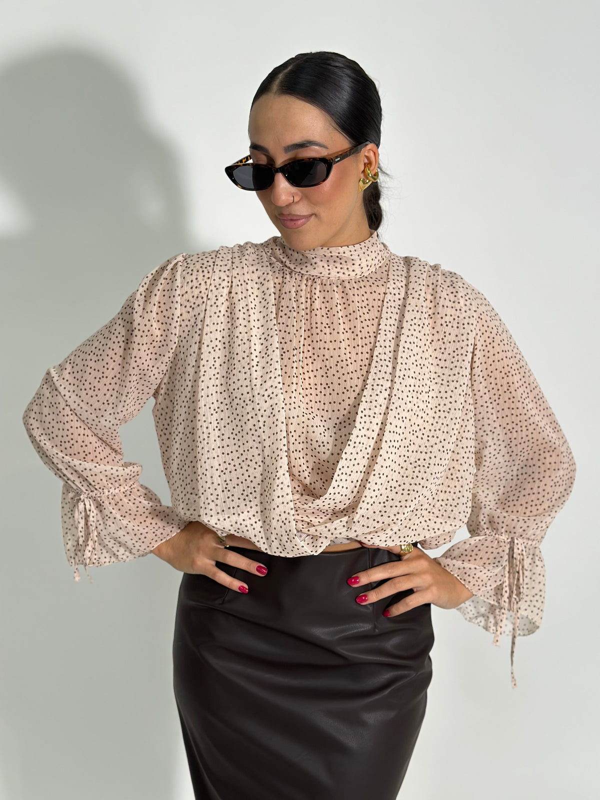 Camicia georgette 16237