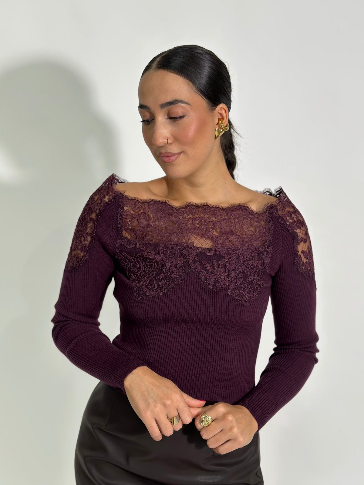 Maglia pizzo 713