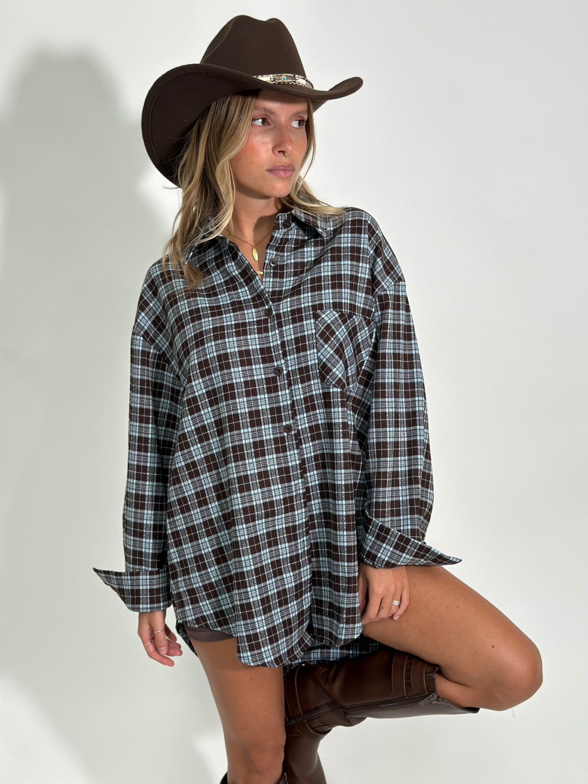 Camicia quadretti 17501