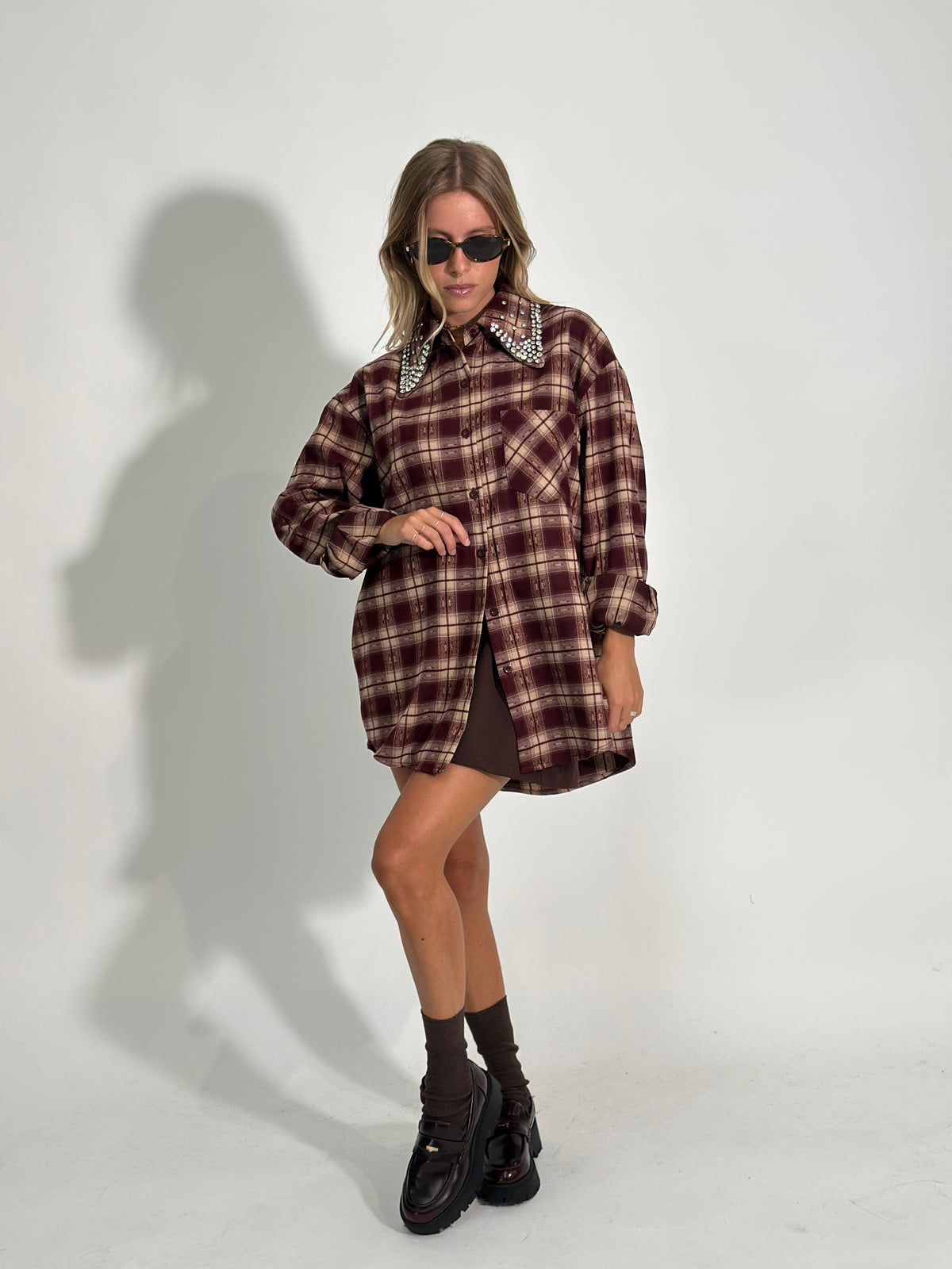 Camicia colletto gioiello 2531 BORDO'