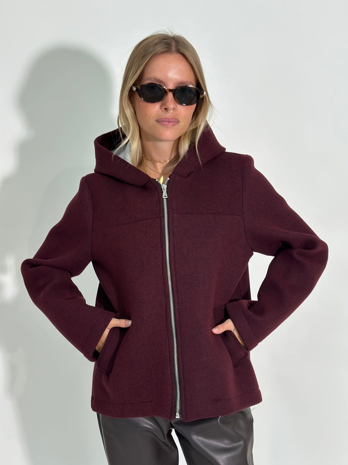 Giacca neoprene cappuccio 26087