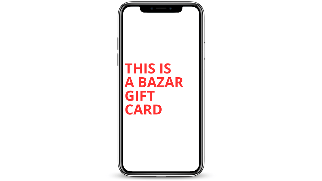 BazarExchange SS23 Buoni regalo 200,00 € Bazar Card