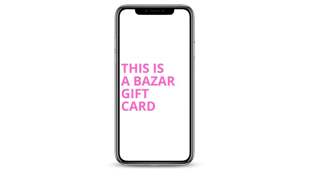 BazarExchange SS23 Buoni regalo 25,00 € Bazar Card